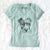 Aviator Manchi the Pitbull Mix - Women's V-neck Shirt