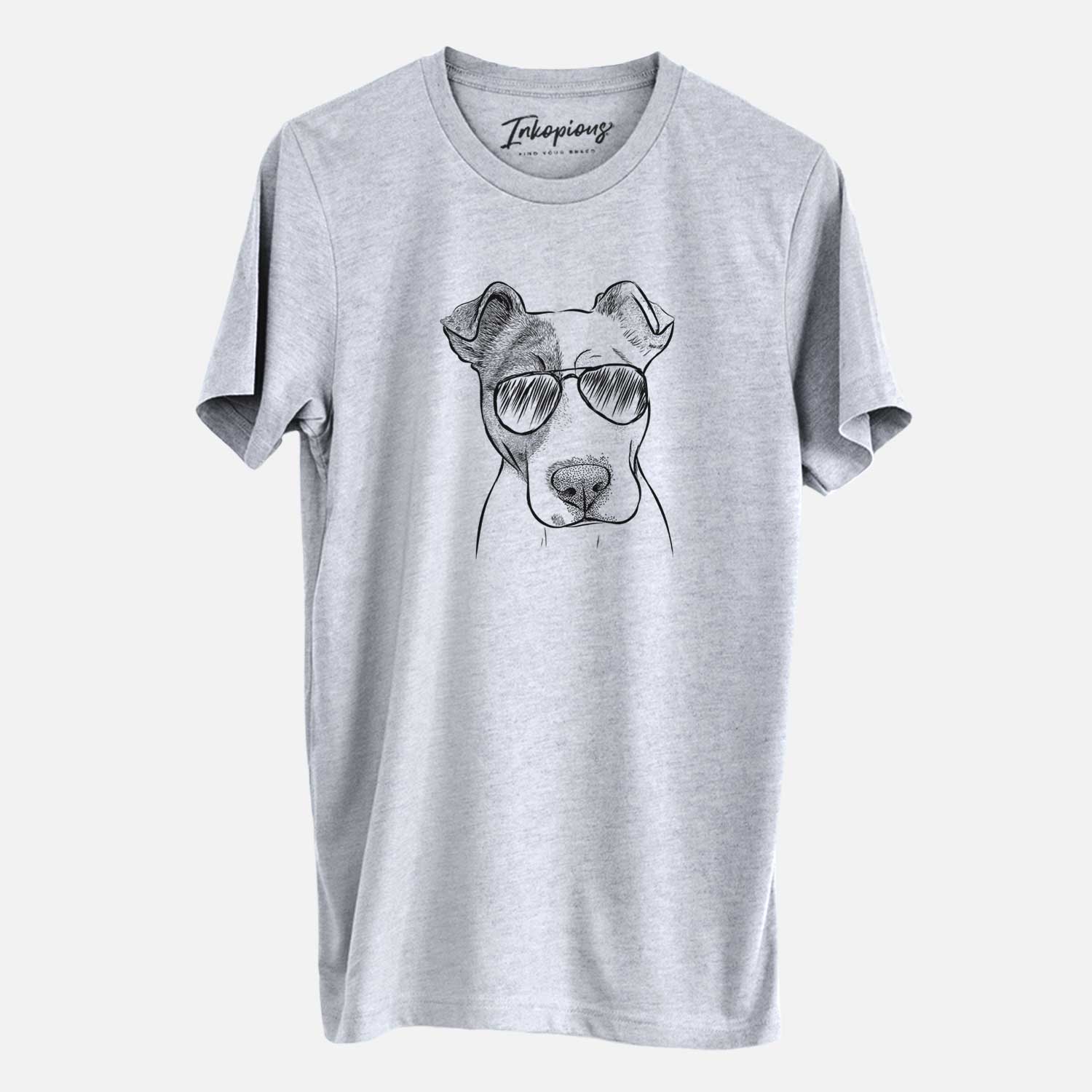 Aviator Manchi the Pitbull Mix - Unisex Crewneck