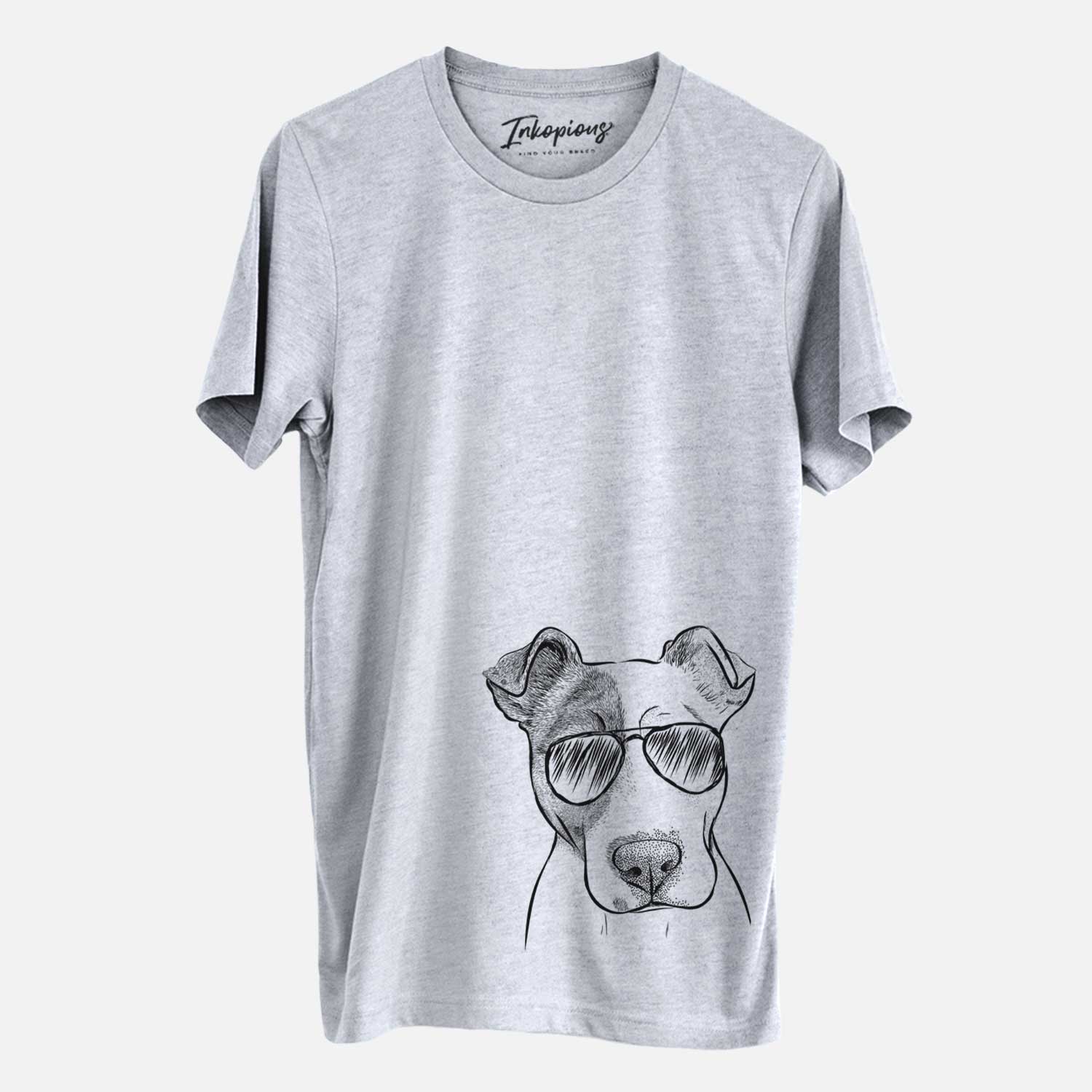 Aviator Manchi the Pitbull Mix - Unisex Crewneck