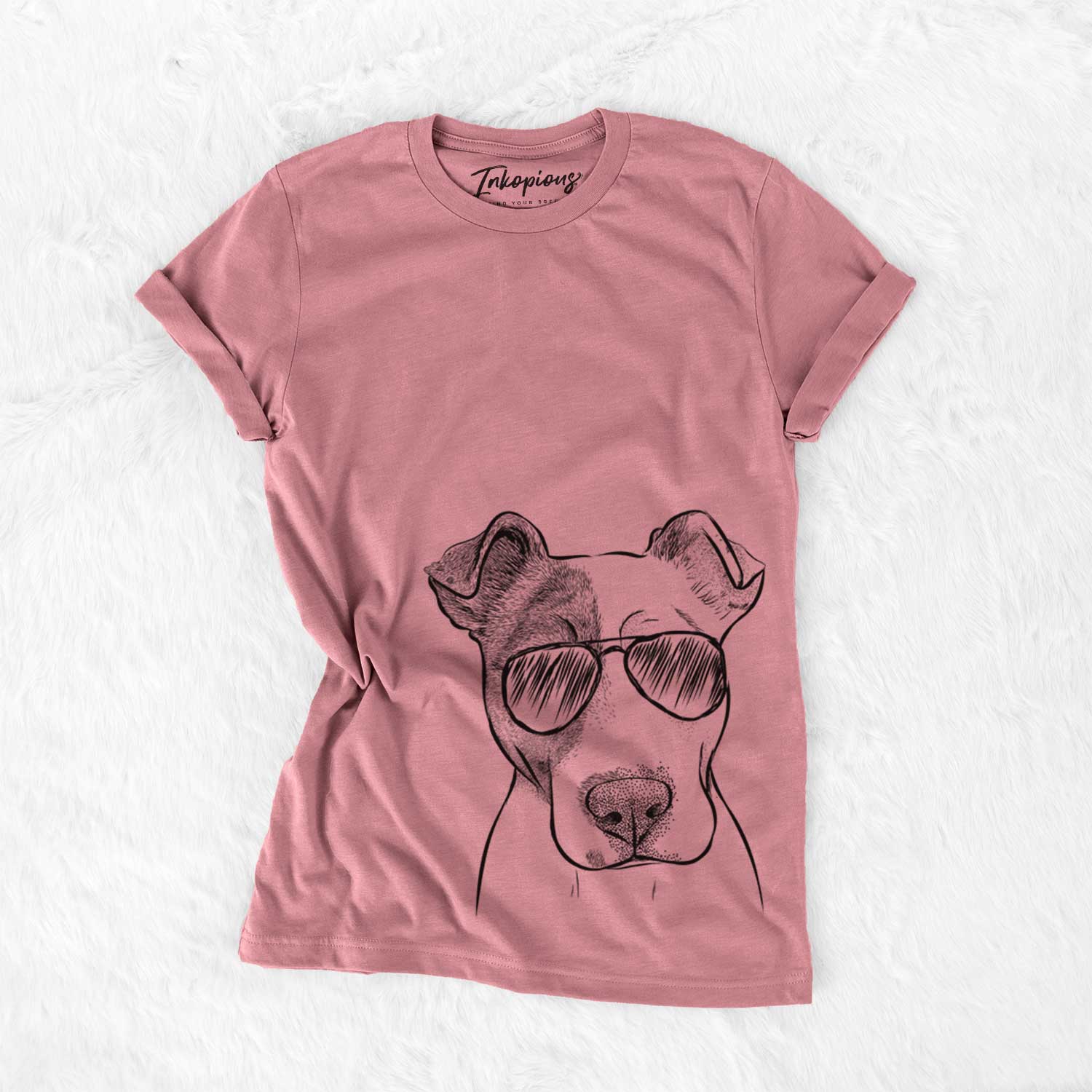 Aviator Manchi the Pitbull Mix - Unisex Crewneck