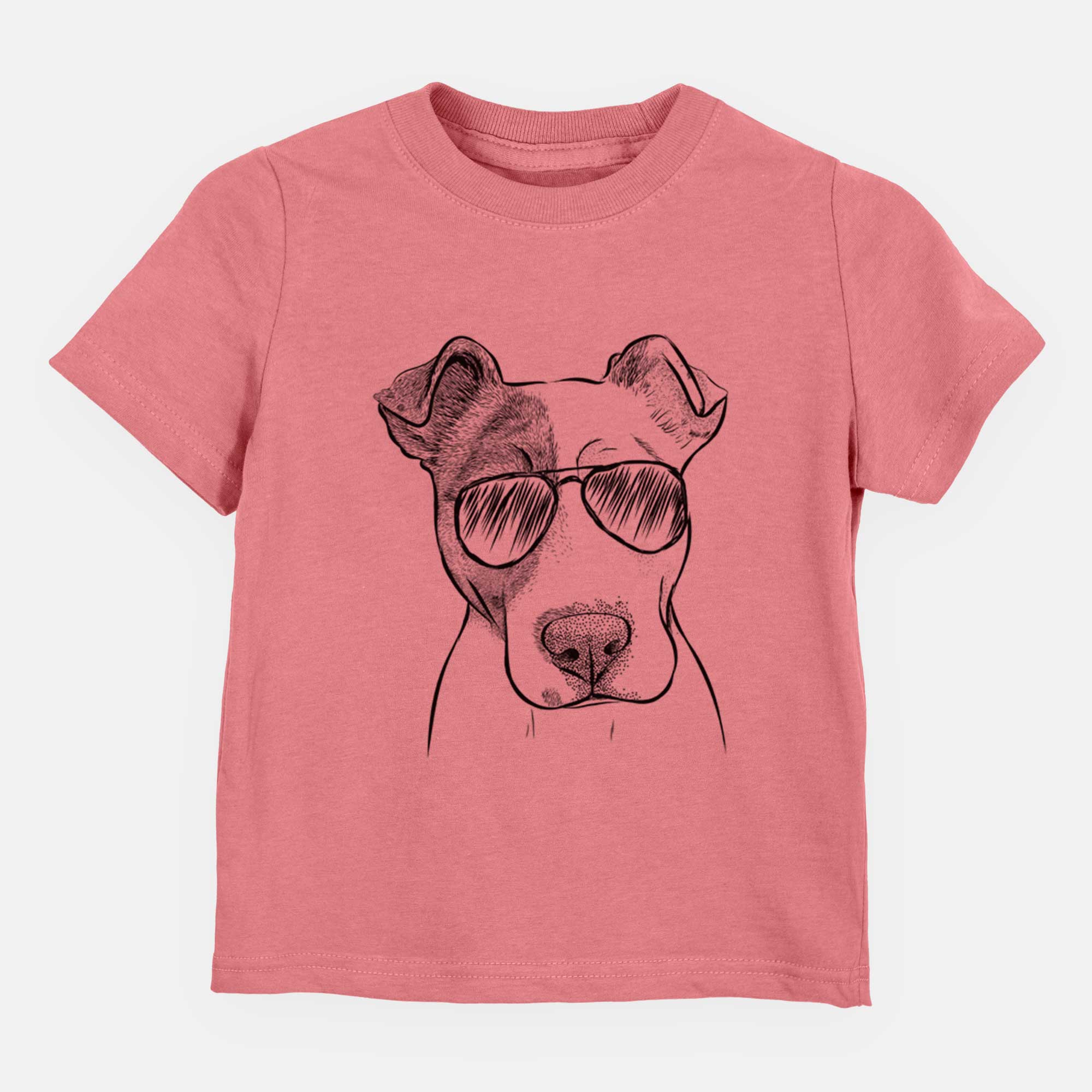 Aviator Manchi the Pitbull Mix - Kids/Youth/Toddler Shirt