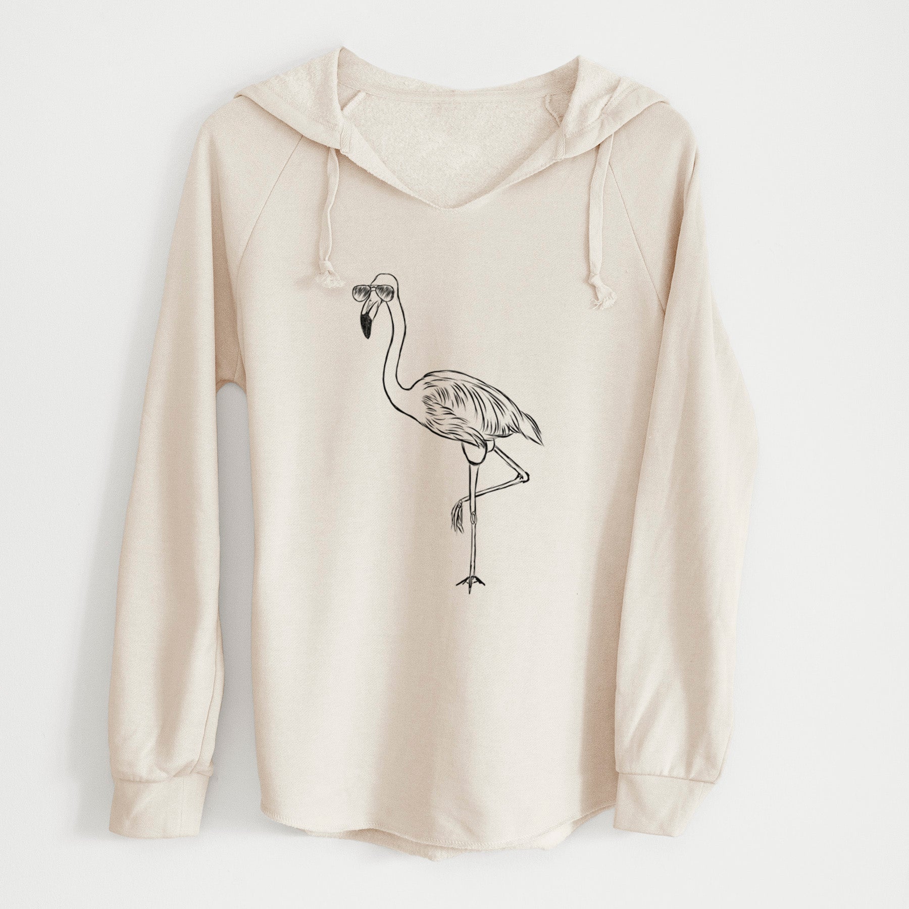 Aviator Mango the Flamingo - Cali Wave Hooded Sweatshirt