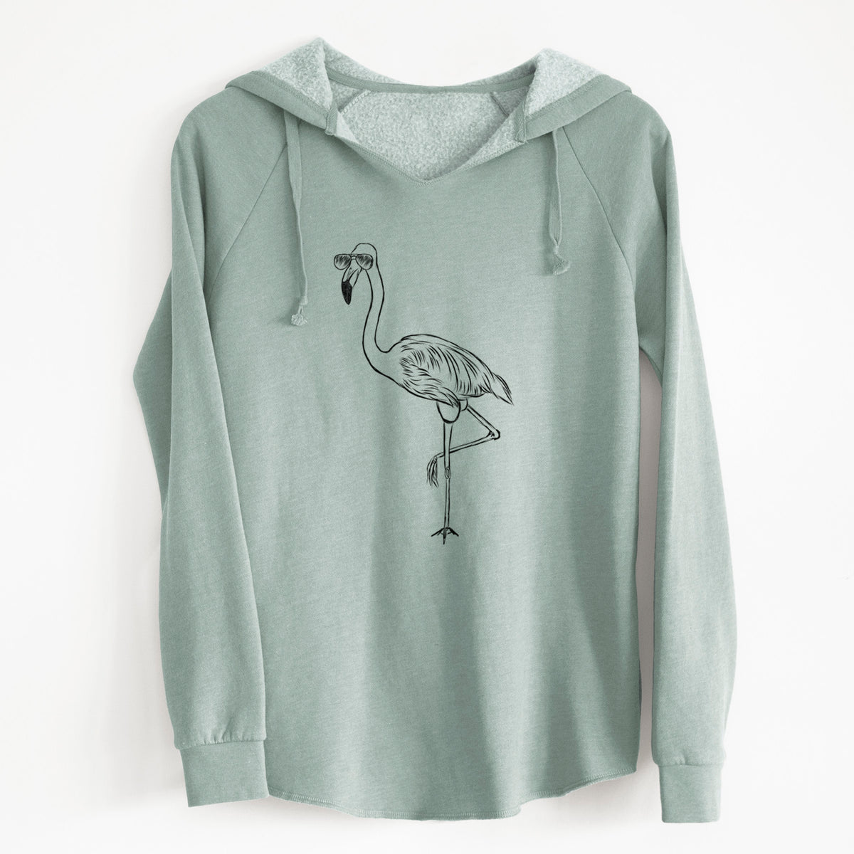 Aviator Mango the Flamingo - Cali Wave Hooded Sweatshirt