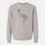 Aviator Mango the Flamingo - Unisex Pigment Dyed Crew Sweatshirt