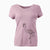 Aviator Mango the Flamingo - Women's V-neck Shirt