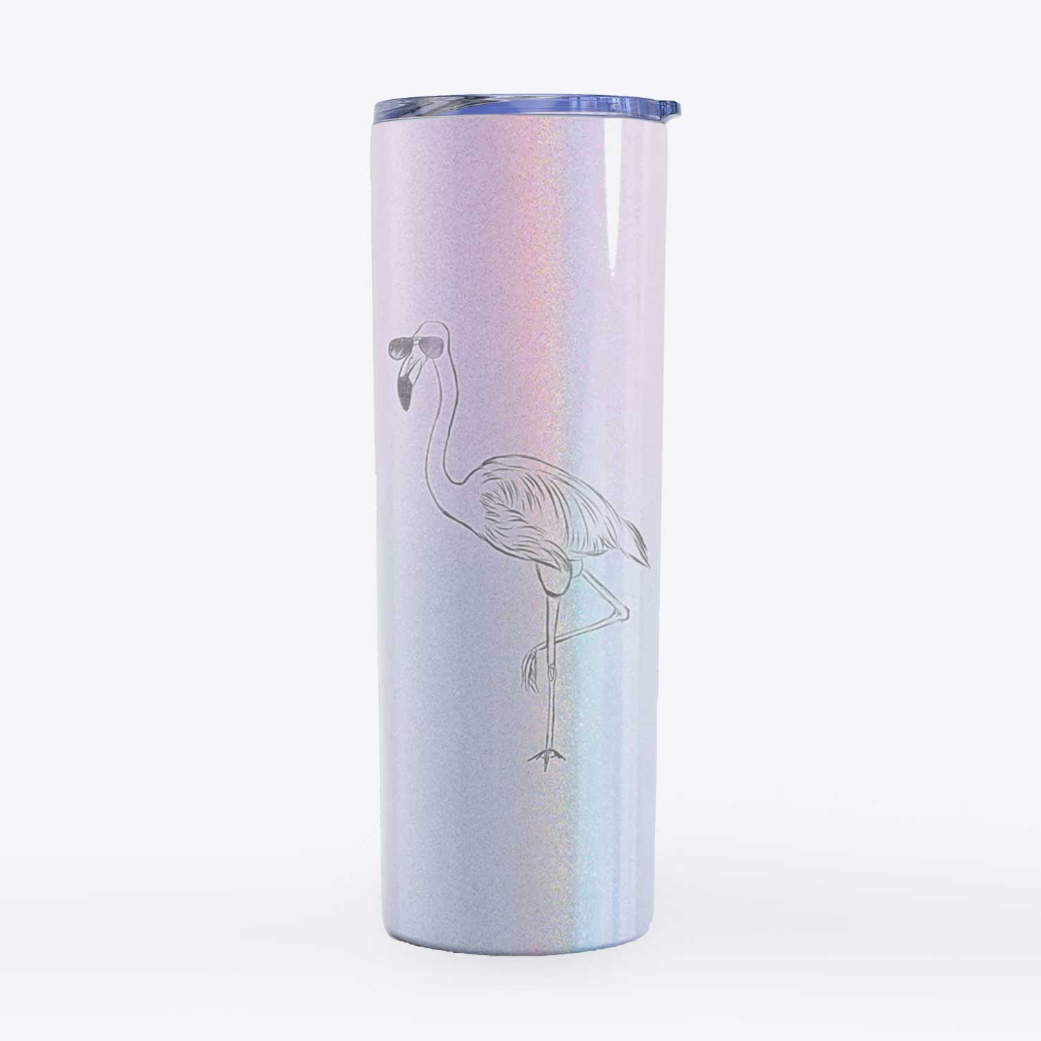 Mango the Flamingo - 20oz Skinny Tumbler