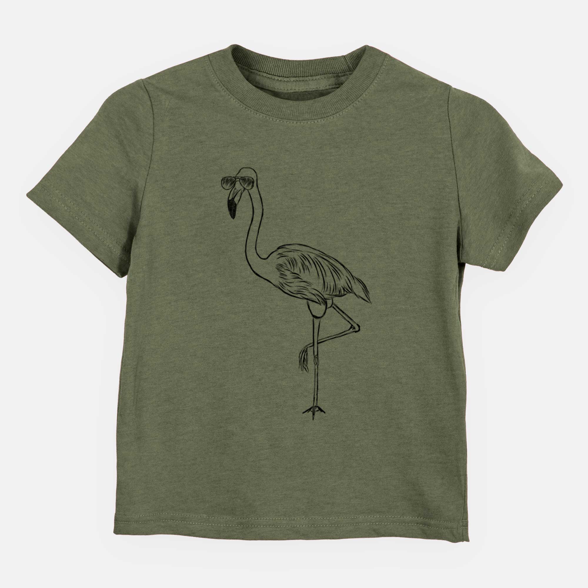 Aviator Mango the Flamingo - Kids/Youth/Toddler Shirt