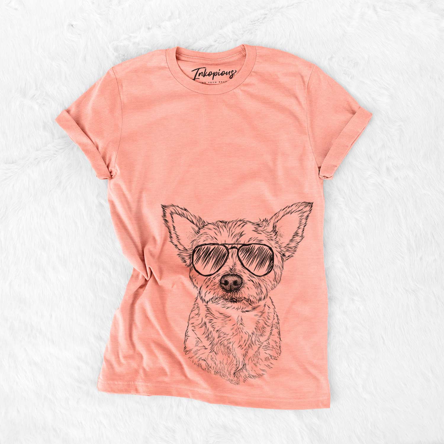 Mango the Yorker Cairn Terrier - Bella Canvas Unisex Crewneck