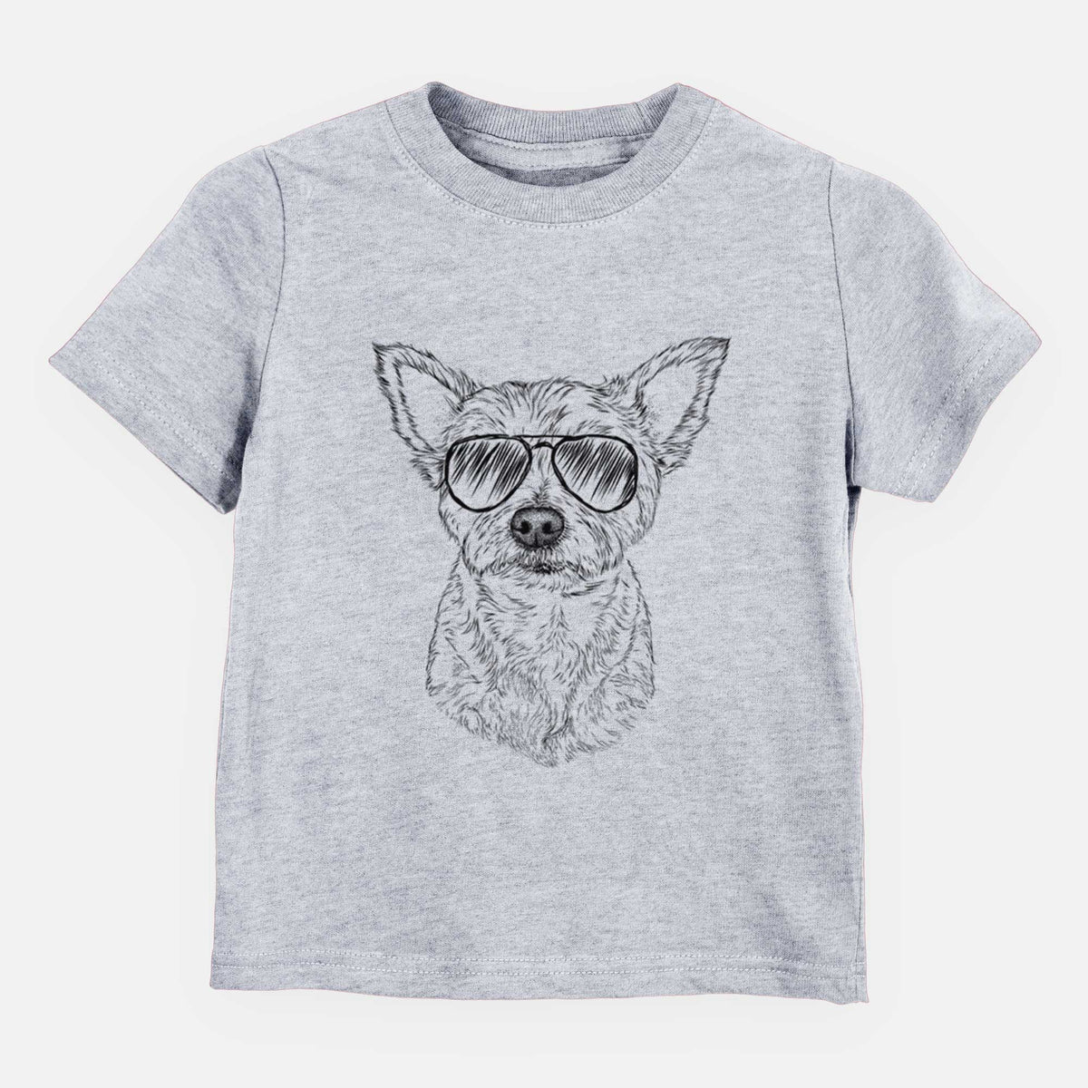Aviator Mango the Yorker Cairn Terrier Mix - Kids/Youth/Toddler Shirt