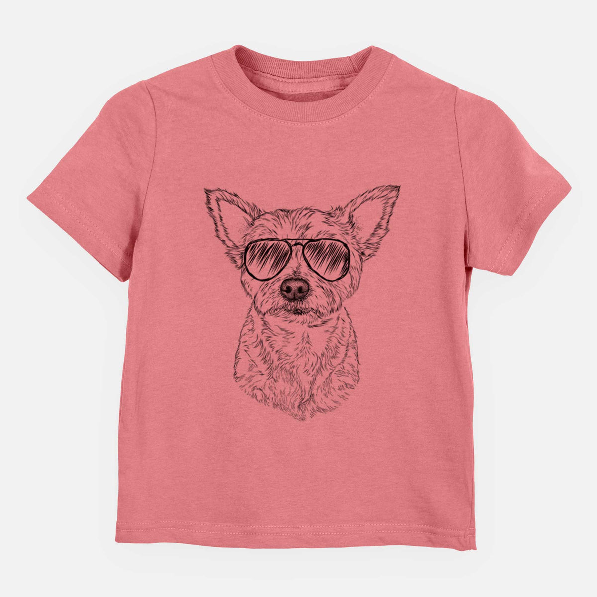 Aviator Mango the Yorker Cairn Terrier Mix - Kids/Youth/Toddler Shirt