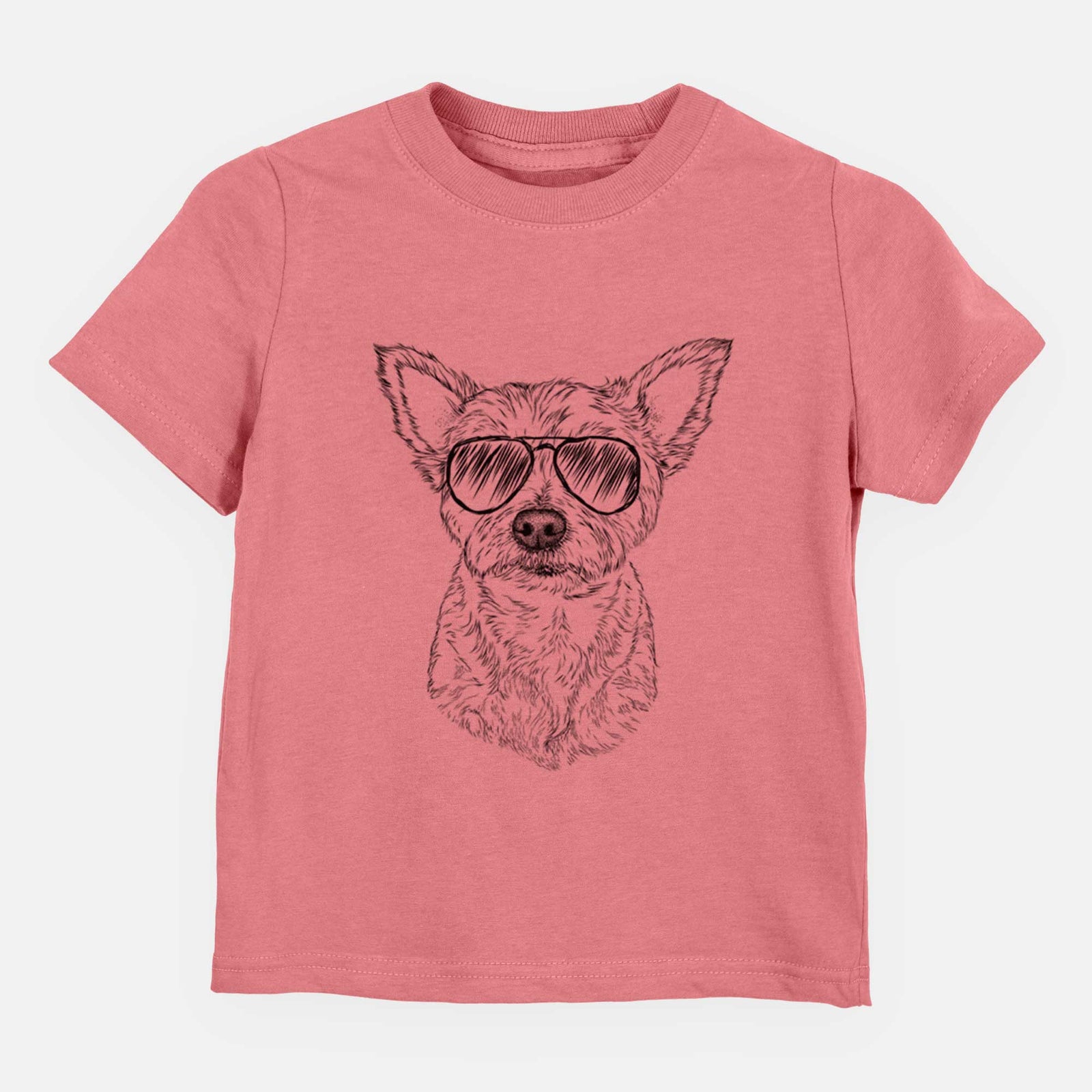 Aviator Mango the Yorker Cairn Terrier Mix - Kids/Youth/Toddler Shirt