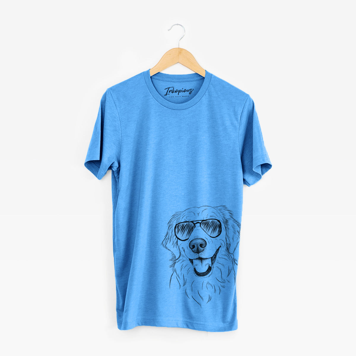 Aviator Maple the Golden Retriever - Unisex Crewneck