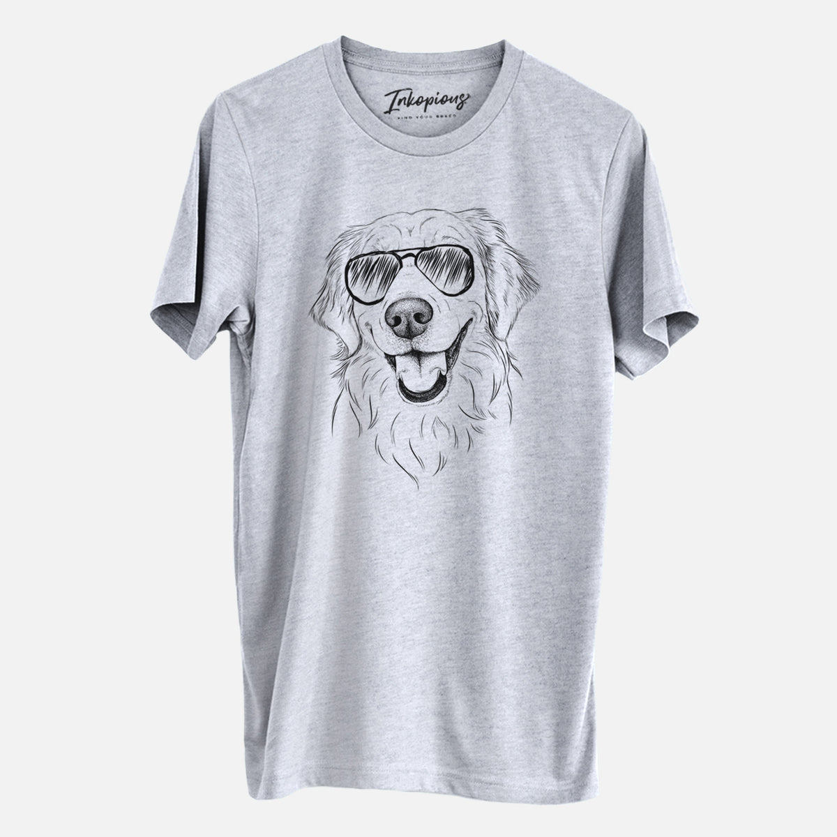 Aviator Maple the Golden Retriever - Unisex Crewneck