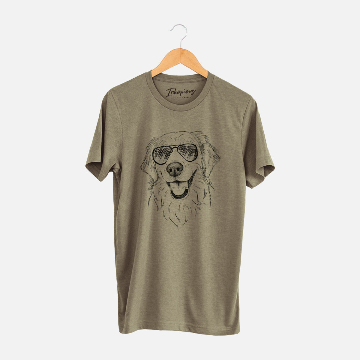 Aviator Maple the Golden Retriever - Unisex Crewneck