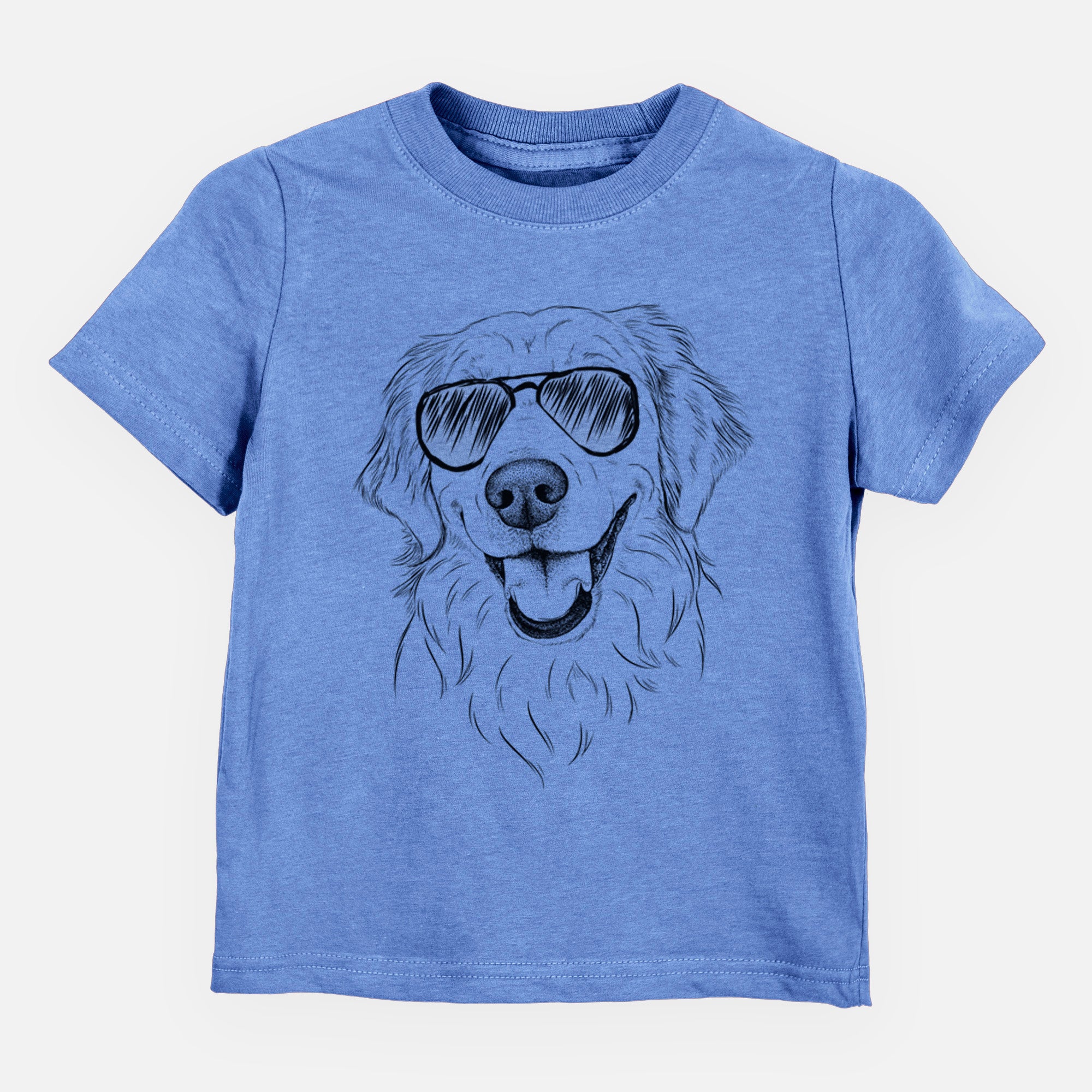 Aviator Maple the Golden Retriever - Kids/Youth/Toddler Shirt