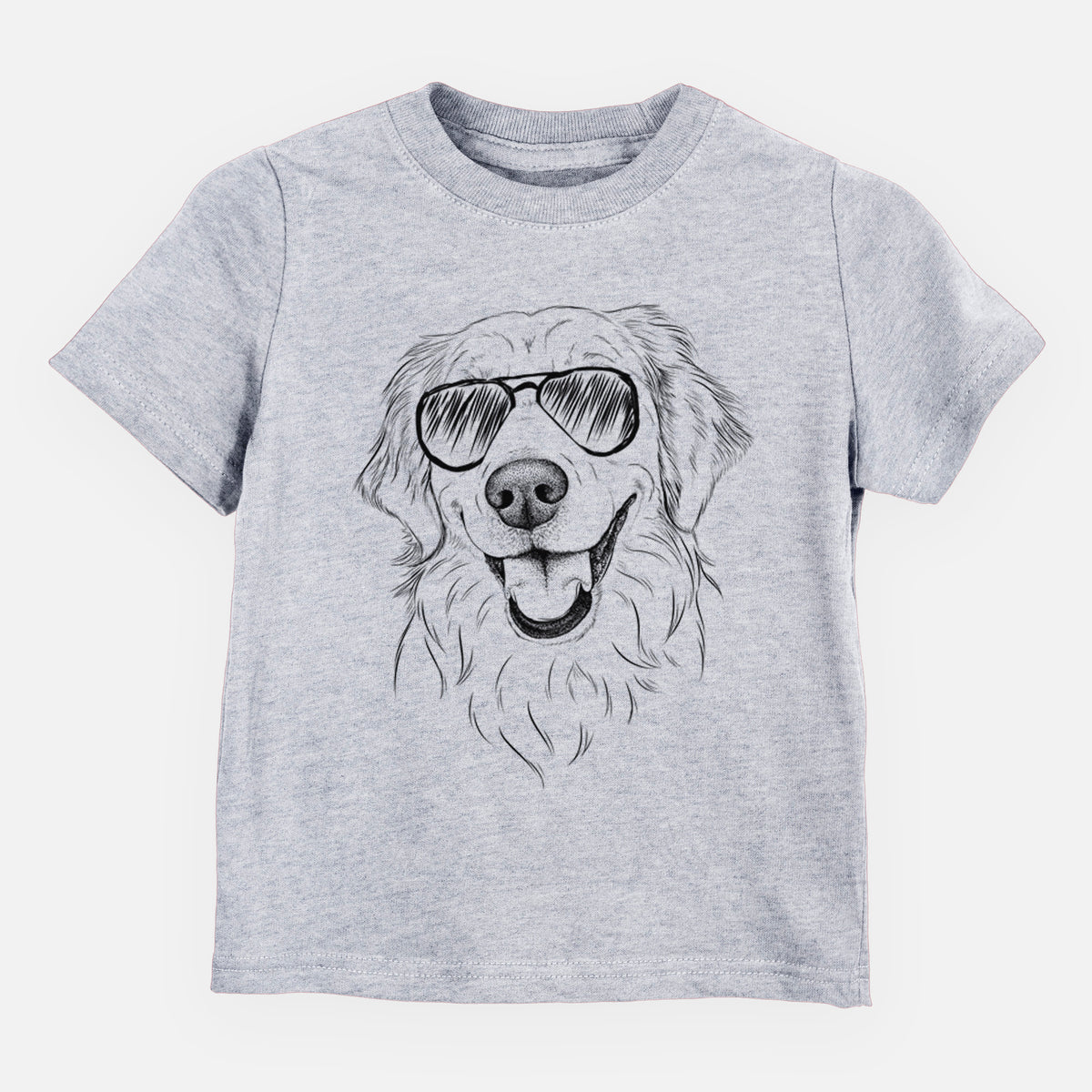 Aviator Maple the Golden Retriever - Kids/Youth/Toddler Shirt