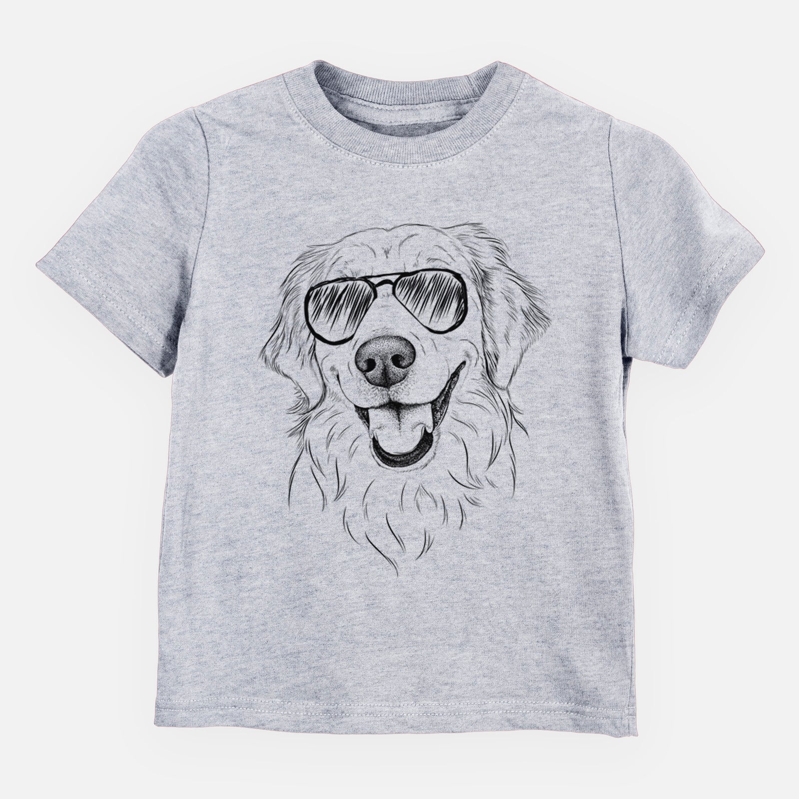 Aviator Maple the Golden Retriever - Kids/Youth/Toddler Shirt