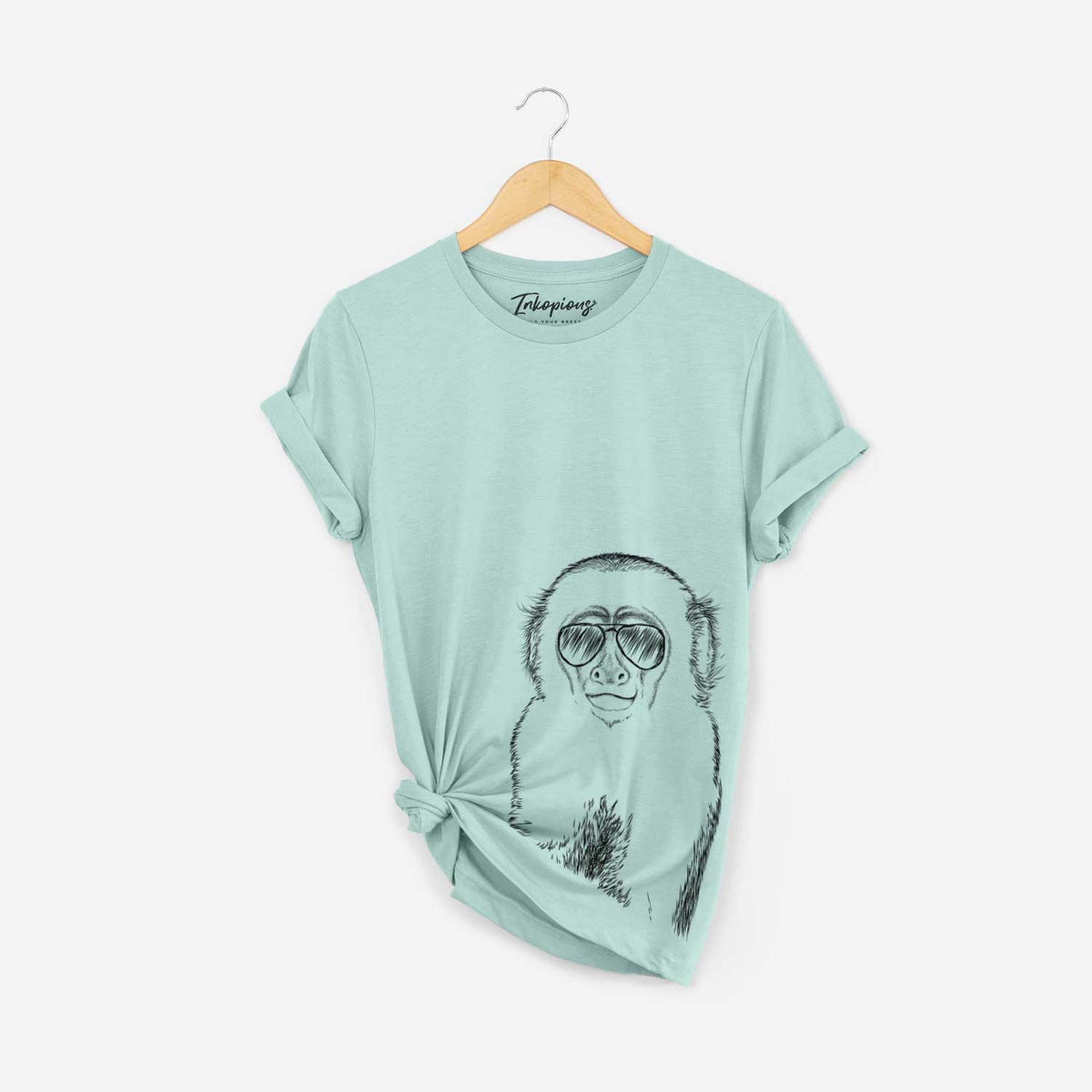 Marcel the Capuchin Monkey - Bella Canvas Unisex Crewneck