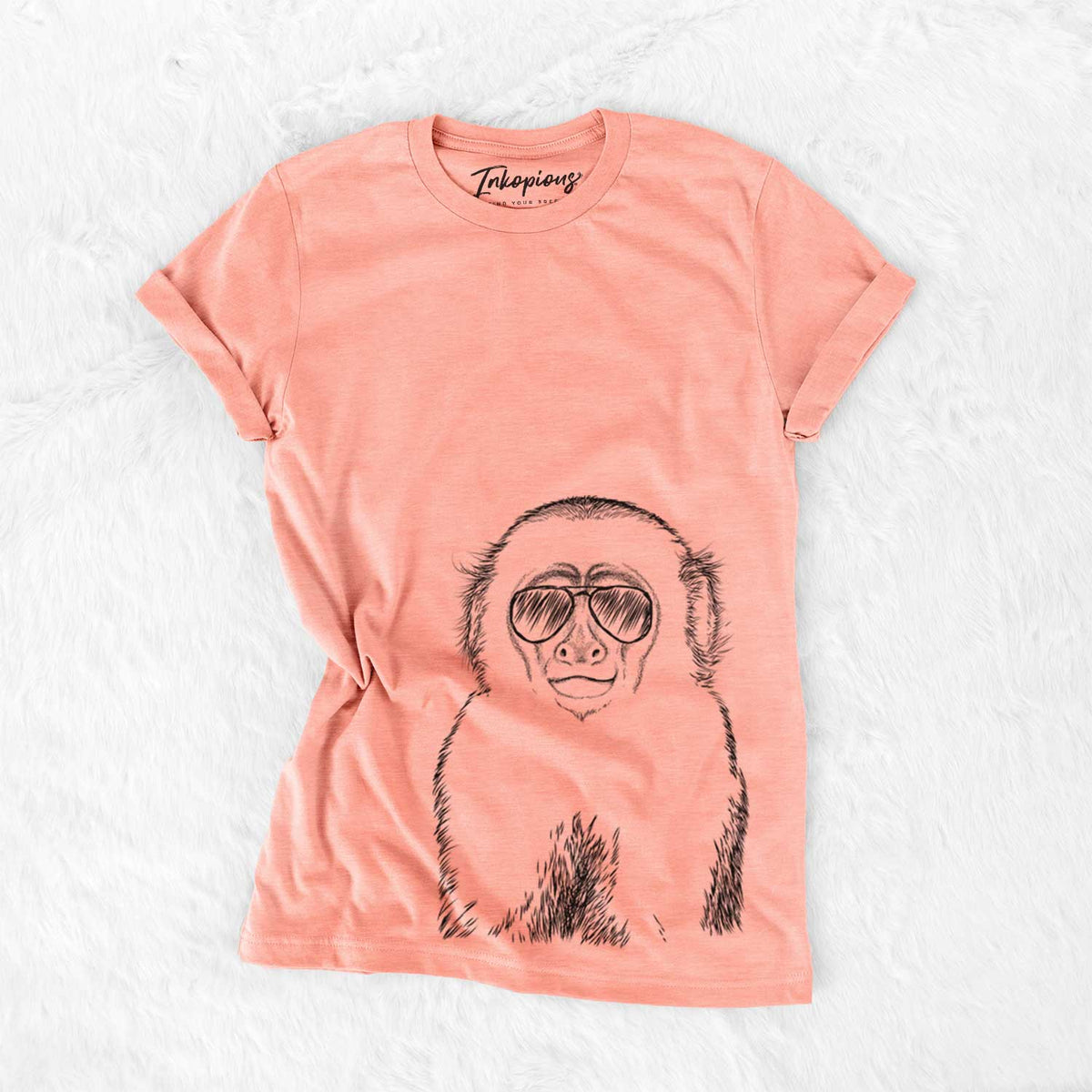 Marcel the Capuchin Monkey - Bella Canvas Unisex Crewneck