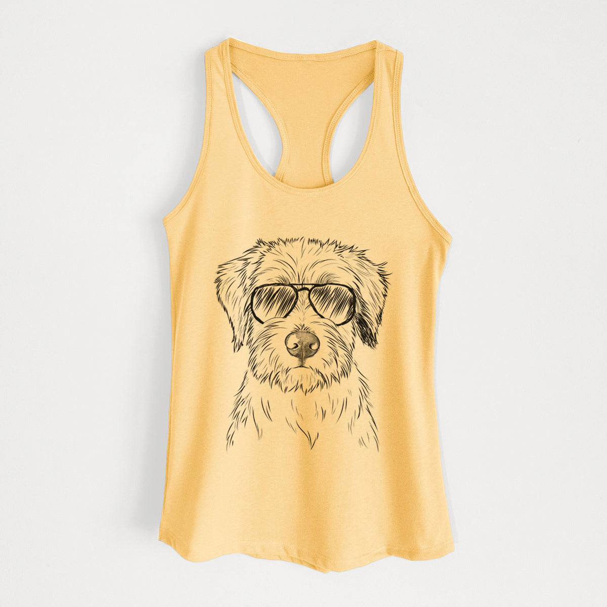 Marek the Bernedoodle - Women's Racerback Tanktop