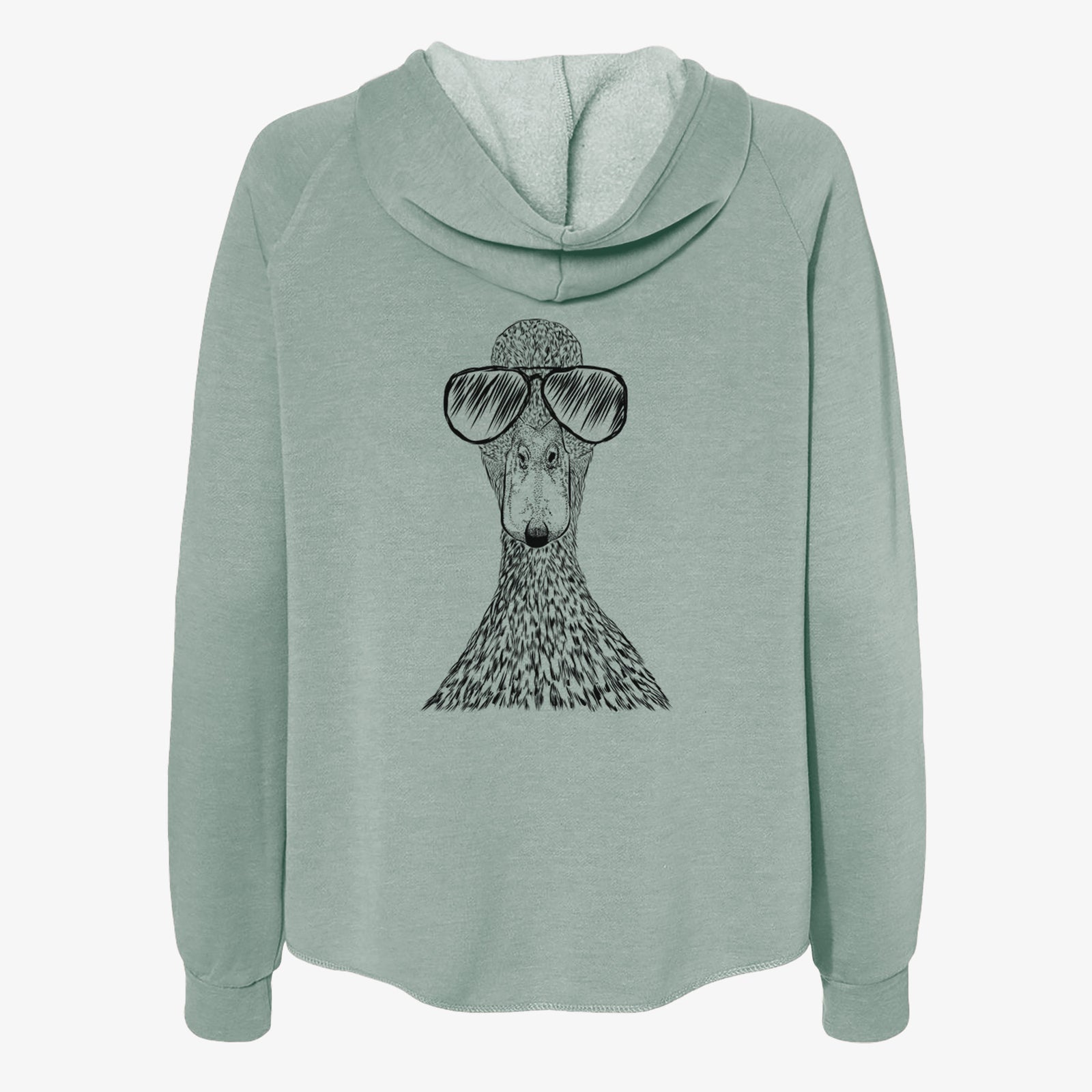 Marge the Mallard Duck - Women's Cali Wave Zip-Up Sweatshirt