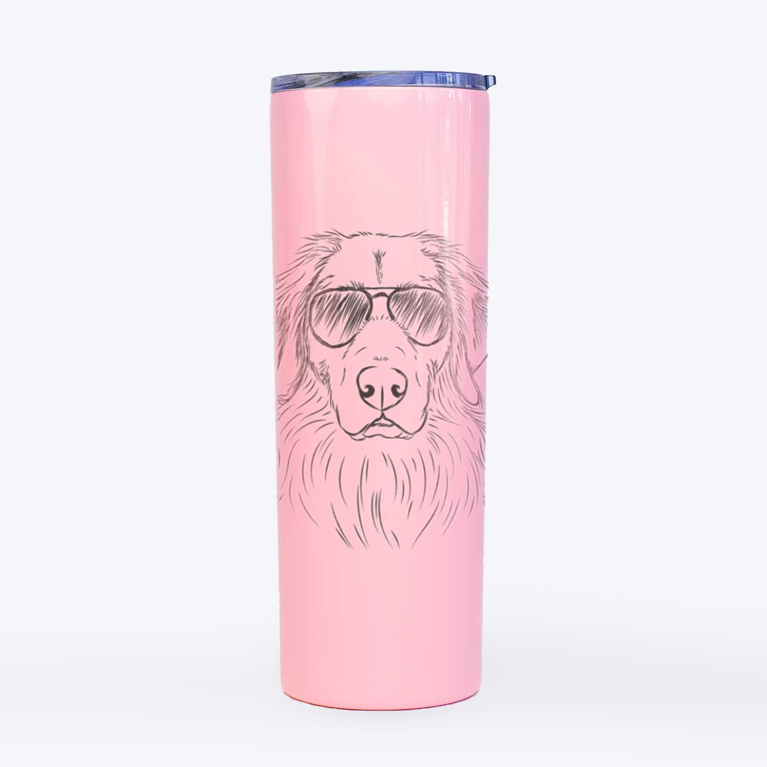 Marley the Golden Retriever - 20oz Skinny Tumbler