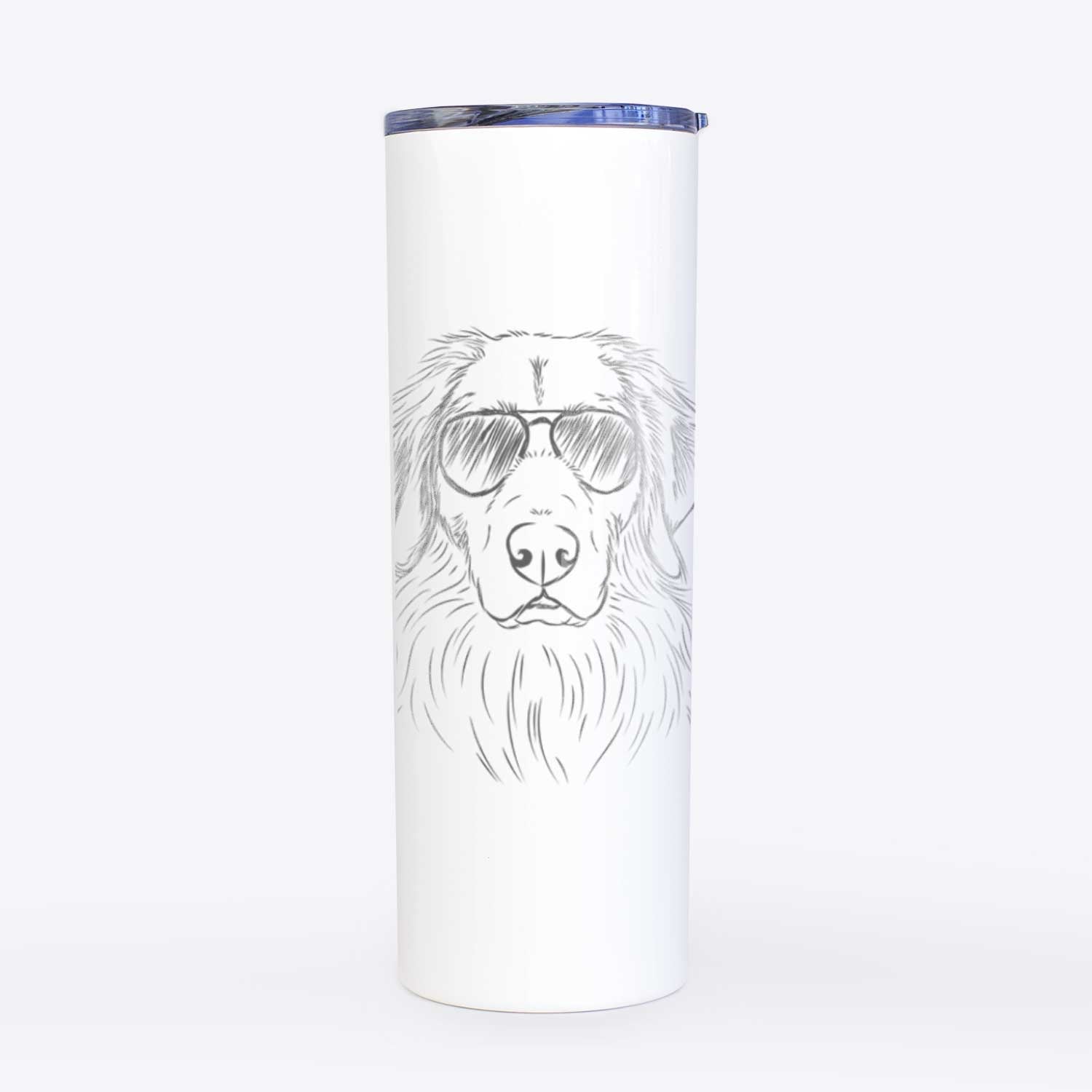 Marley the Golden Retriever - 20oz Skinny Tumbler