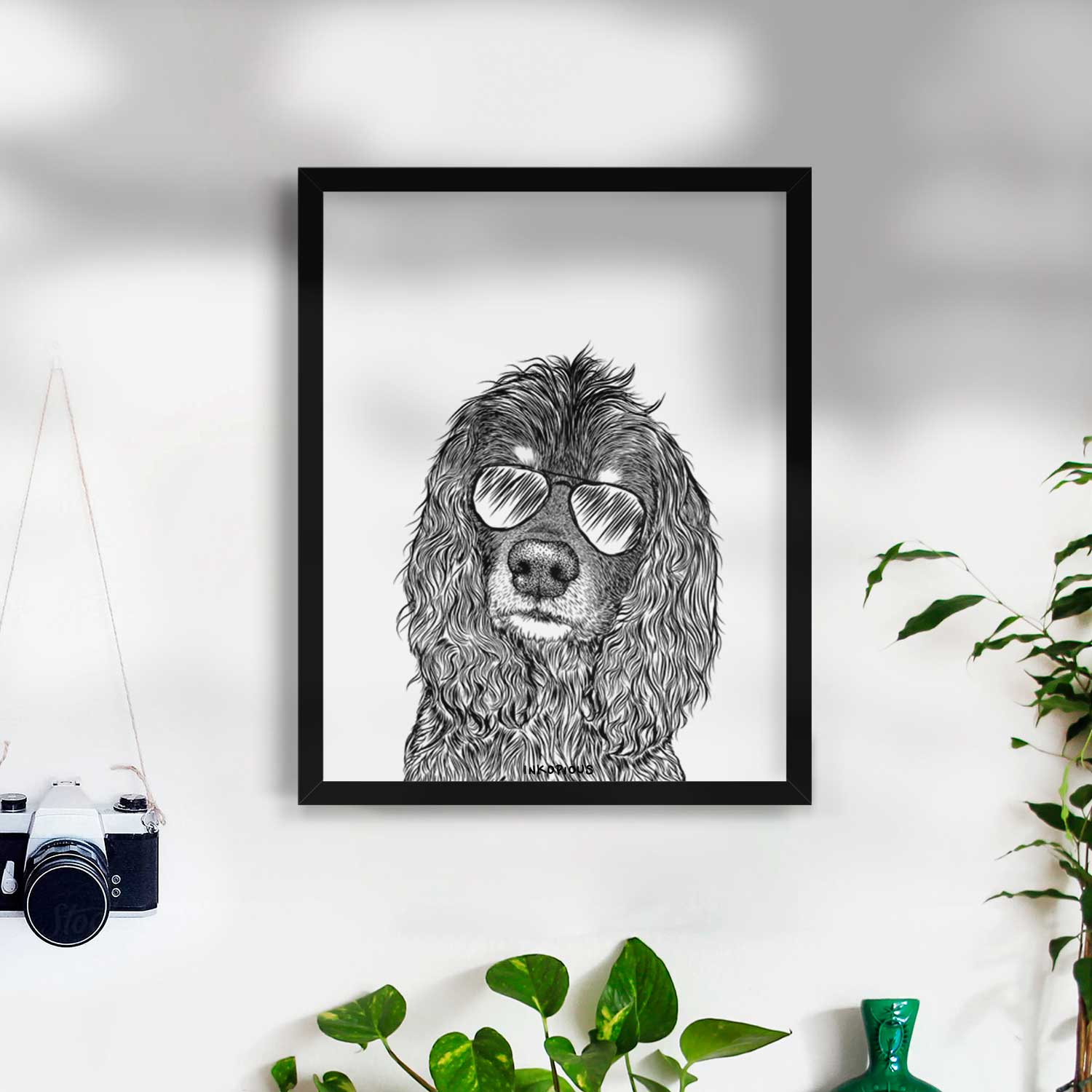 Marley Boy the American Cocker Spaniel Art Print