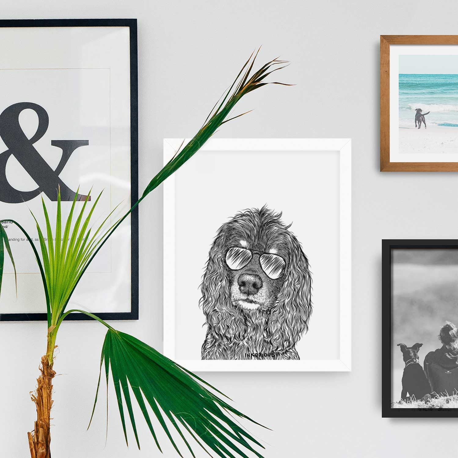 Marley Boy the American Cocker Spaniel Art Print