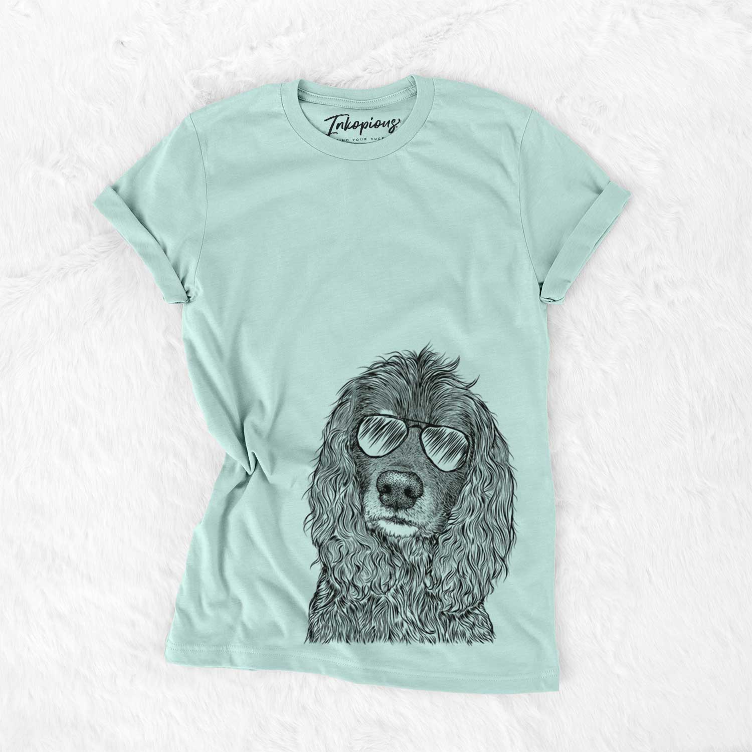 Aviator Marley Boy the American Cocker Spaniel - Unisex Crewneck