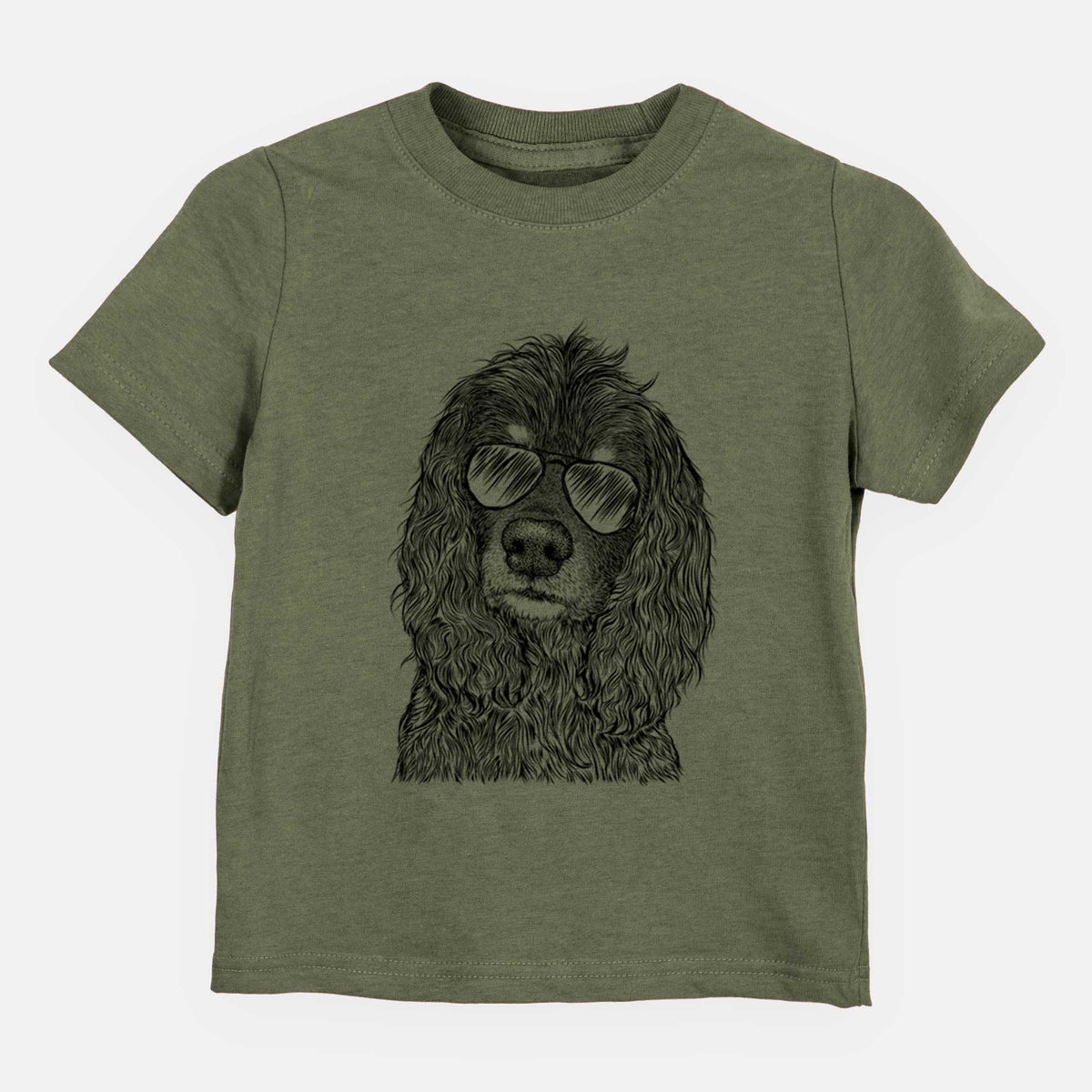 Aviator Marley Boy the American Cocker Spaniel - Kids/Youth/Toddler Shirt