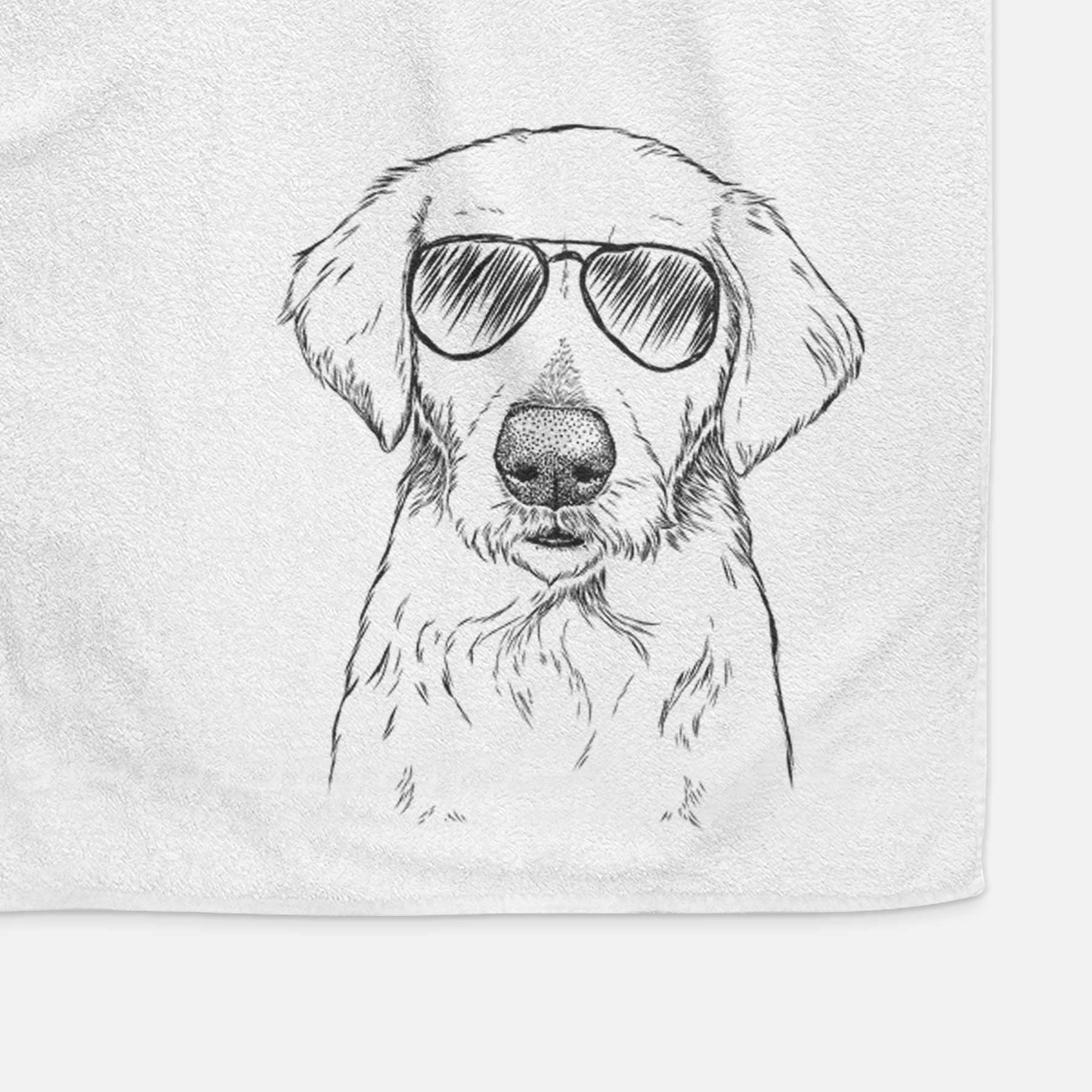 Marley Sue the Labradoodle Decorative Hand Towel