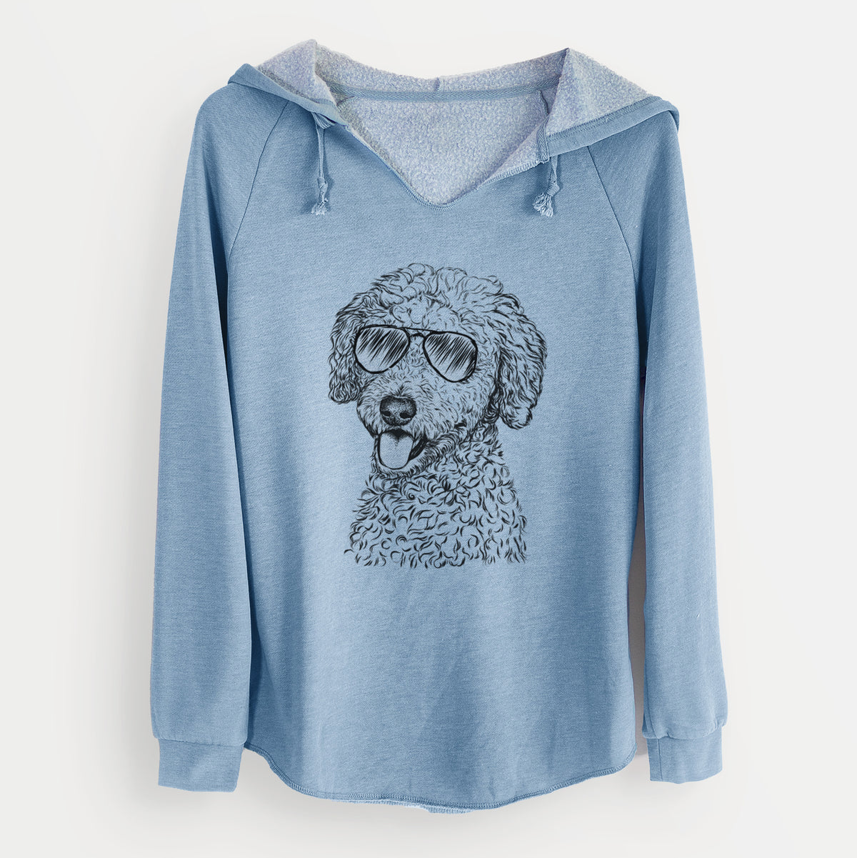 Aviator Marlow the Goldendoodle - Cali Wave Hooded Sweatshirt