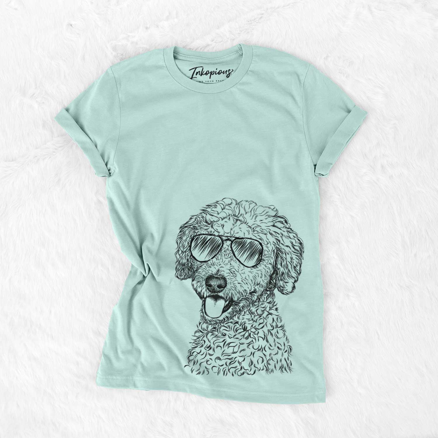 Aviator Marlow the Goldendoodle - Unisex Crewneck