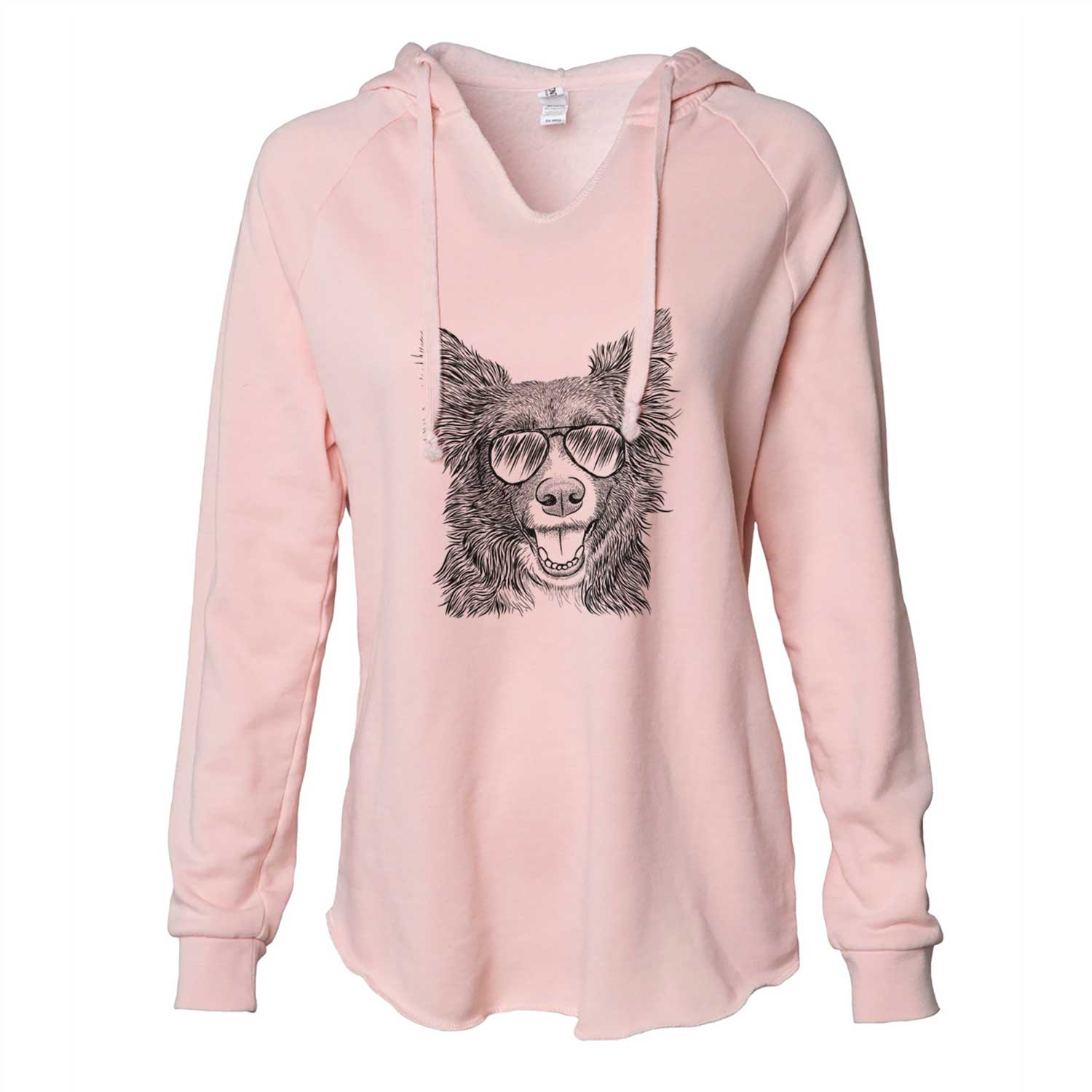 Marti the Border Collie - Cali Wave Hooded Sweatshirt