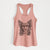 Marti the Border Collie - Women's Racerback Tanktop