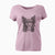 Aviator Marti the Border Collie - Women's V-neck Shirt