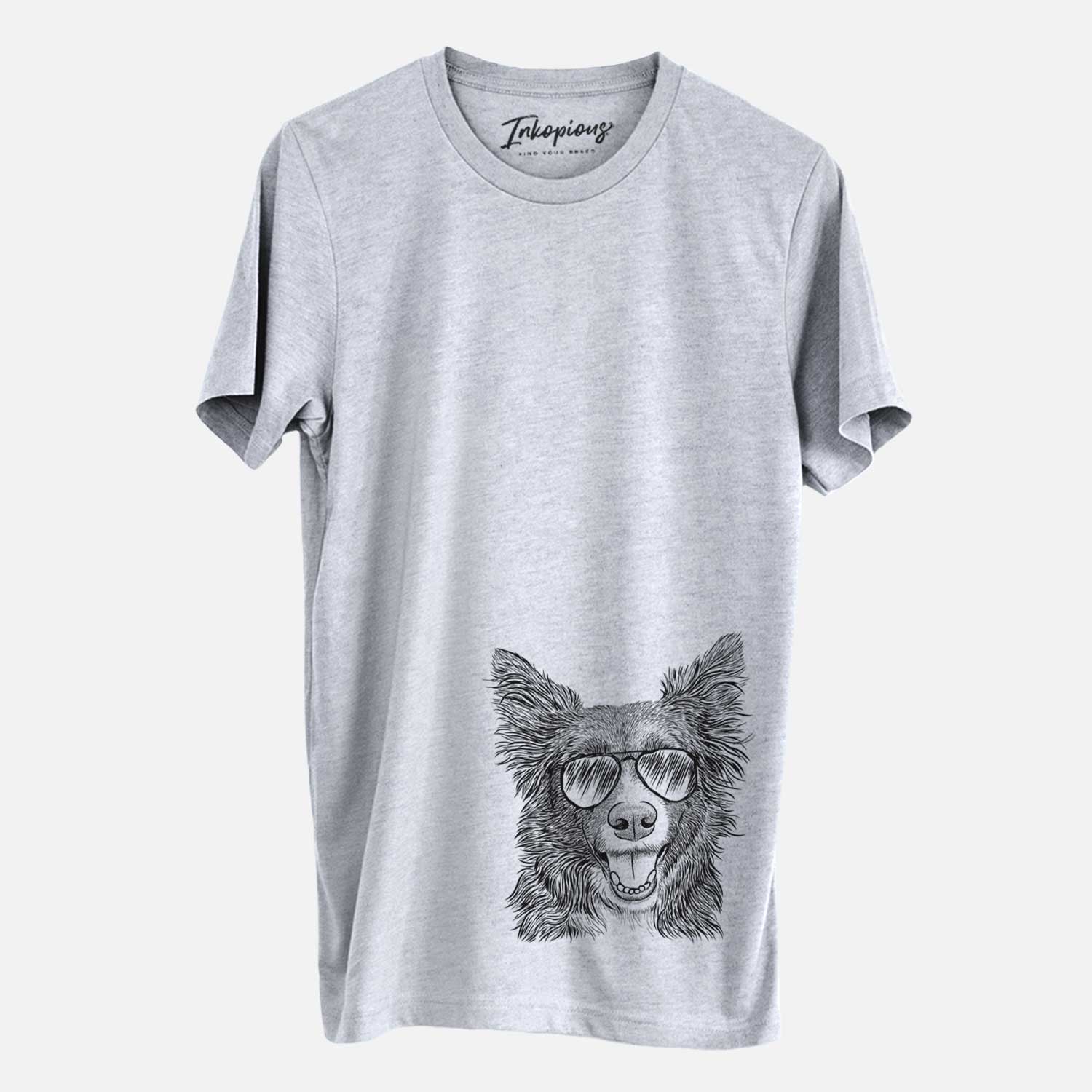 Aviator Marti the Border Collie - Unisex Crewneck