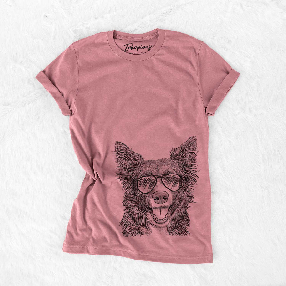 Aviator Marti the Border Collie - Unisex Crewneck