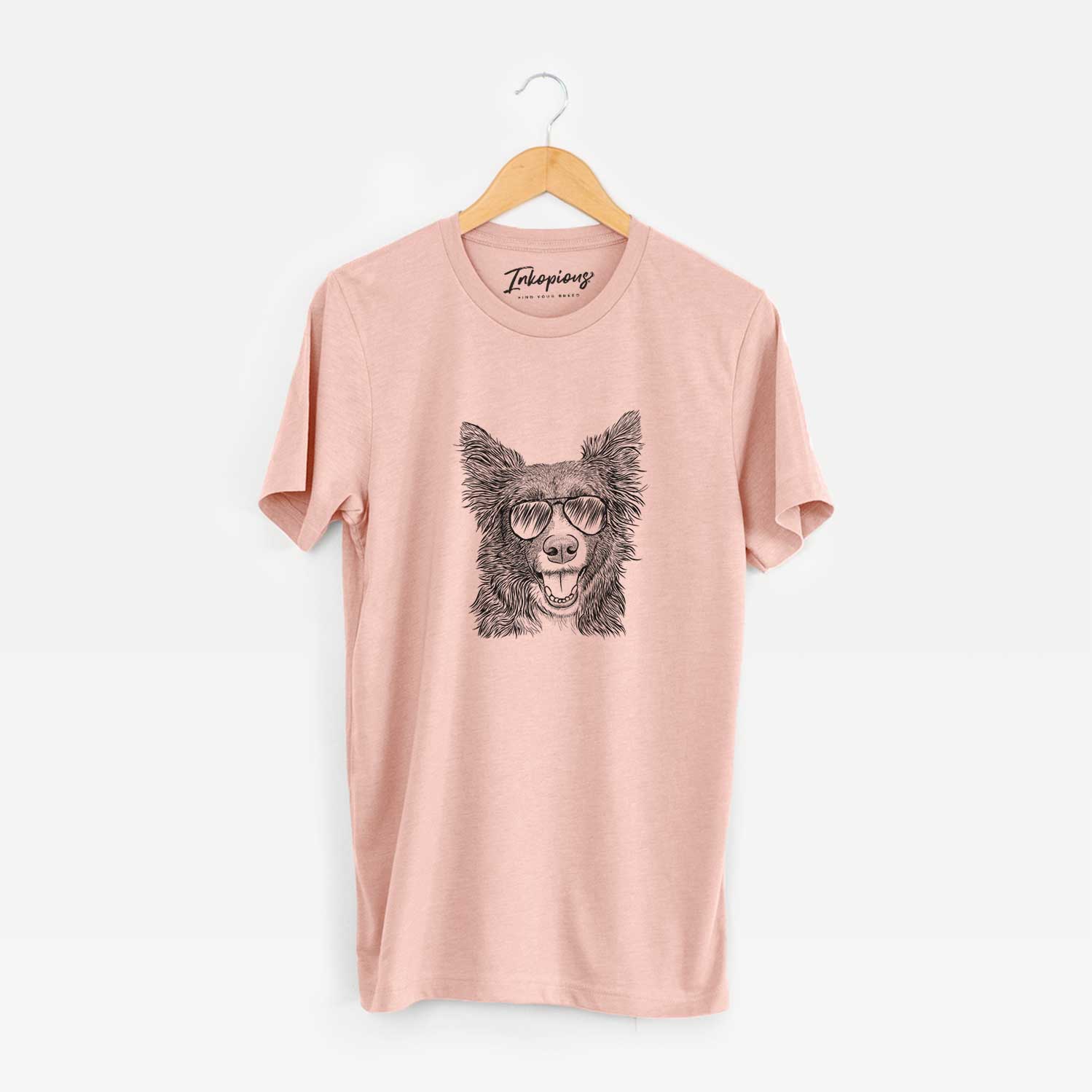 Aviator Marti the Border Collie - Unisex Crewneck