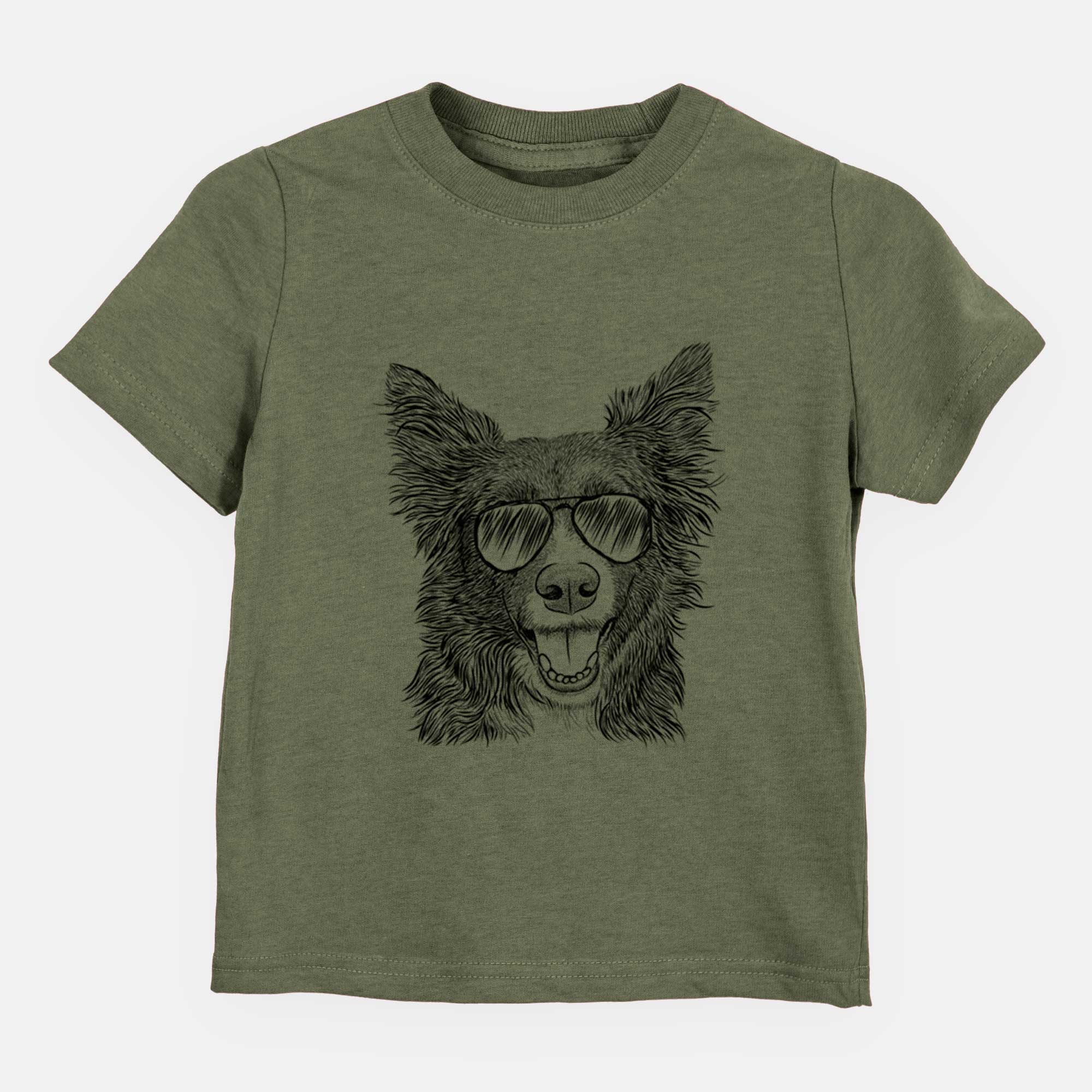 Aviator Marti the Border Collie - Kids/Youth/Toddler Shirt