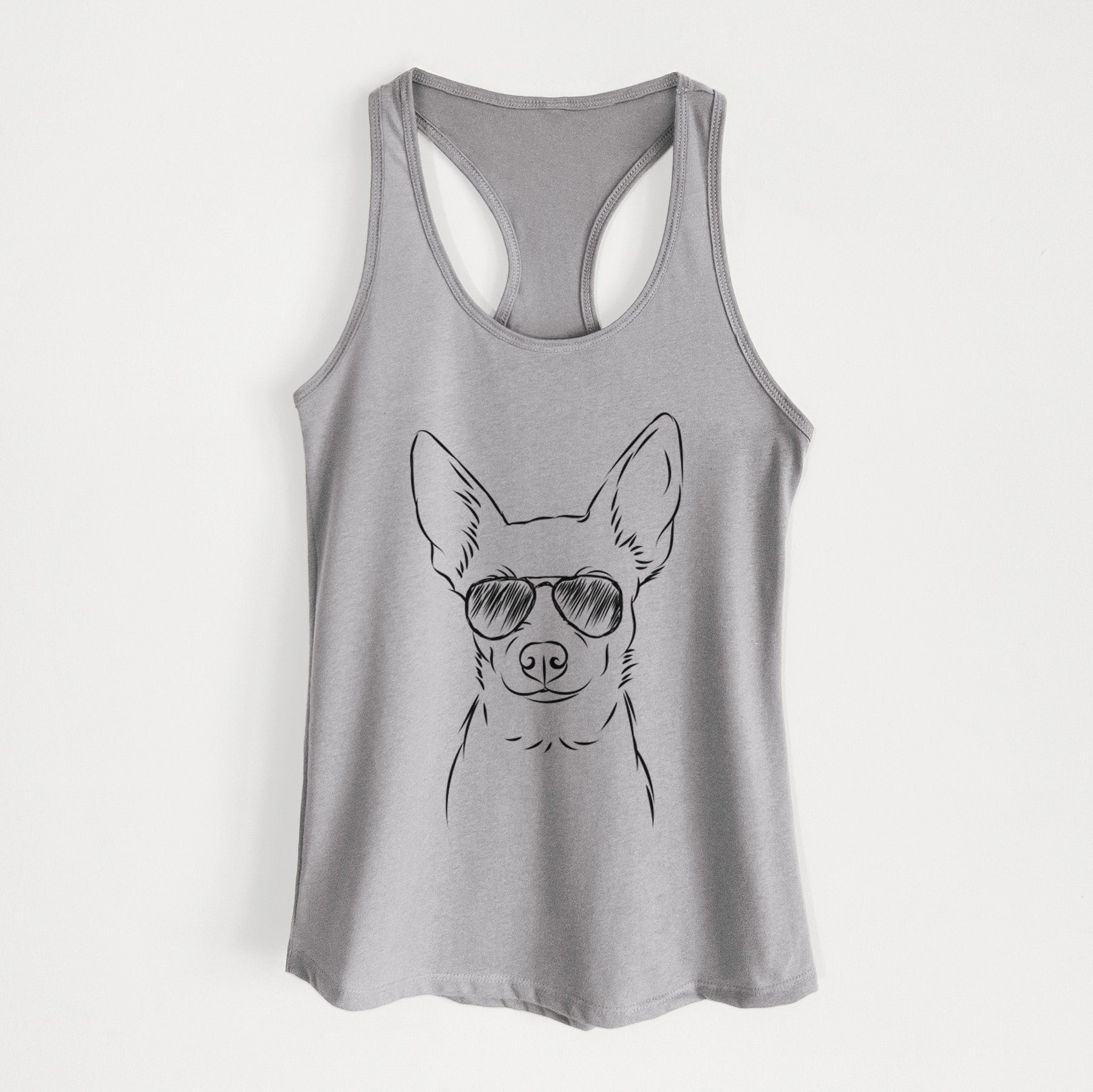 Martini the Chihuahua - Women's Racerback Tanktop