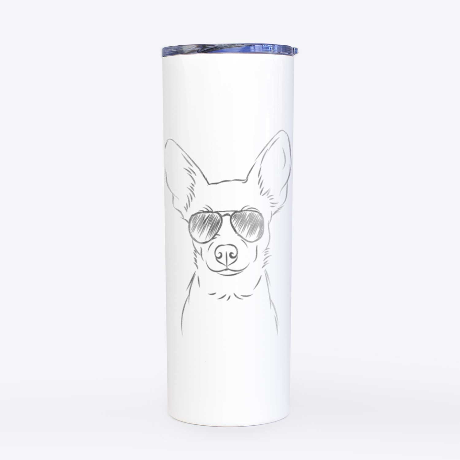 Martini the Chihuahua - 20oz Skinny Tumbler