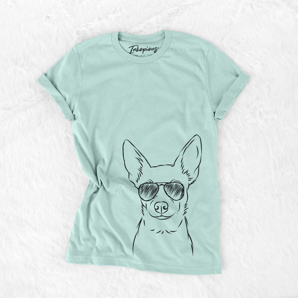 Aviator Martini the Chihuahua - Unisex Crewneck