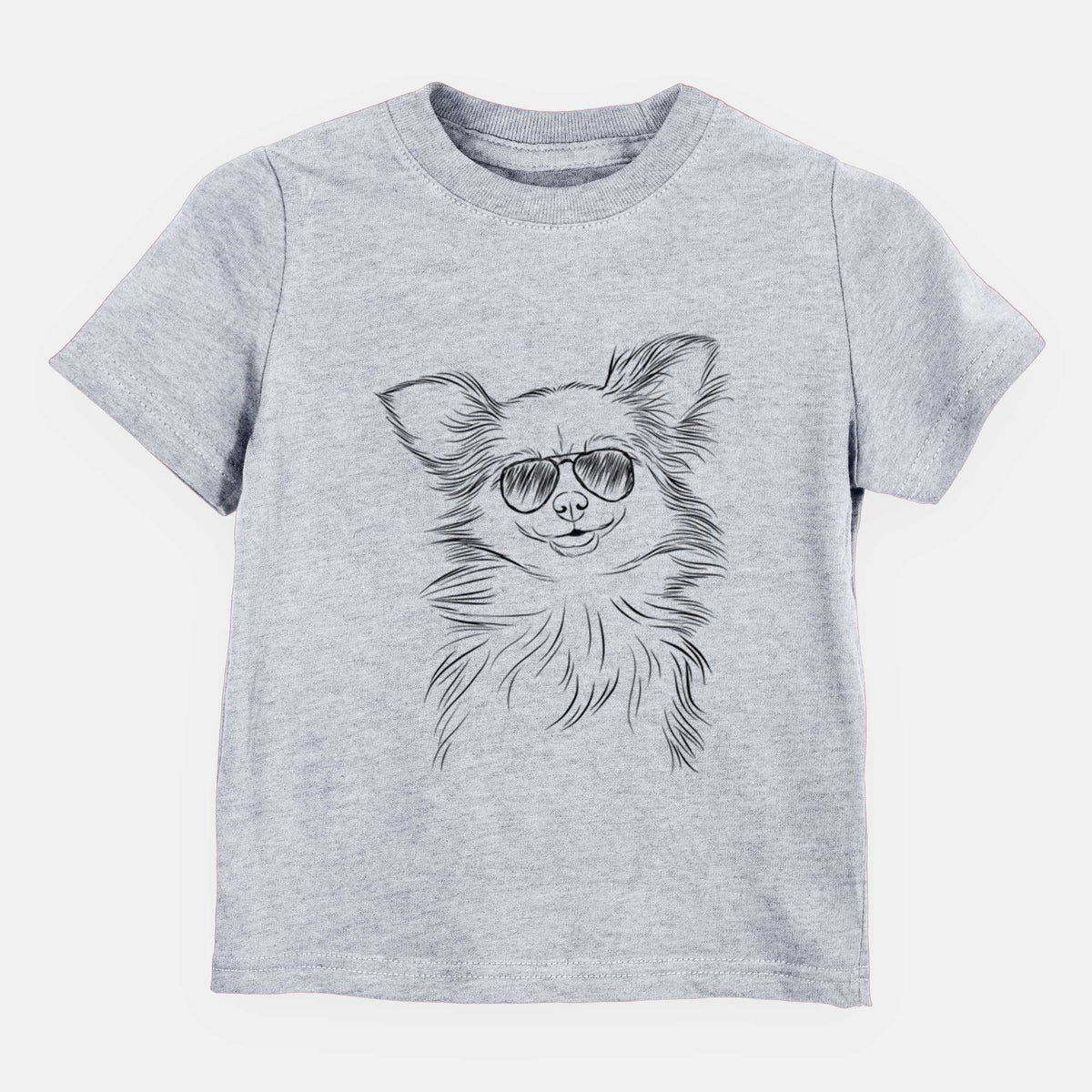 Aviator Marzi the Long Haired Chihuahua - Kids/Youth/Toddler Shirt