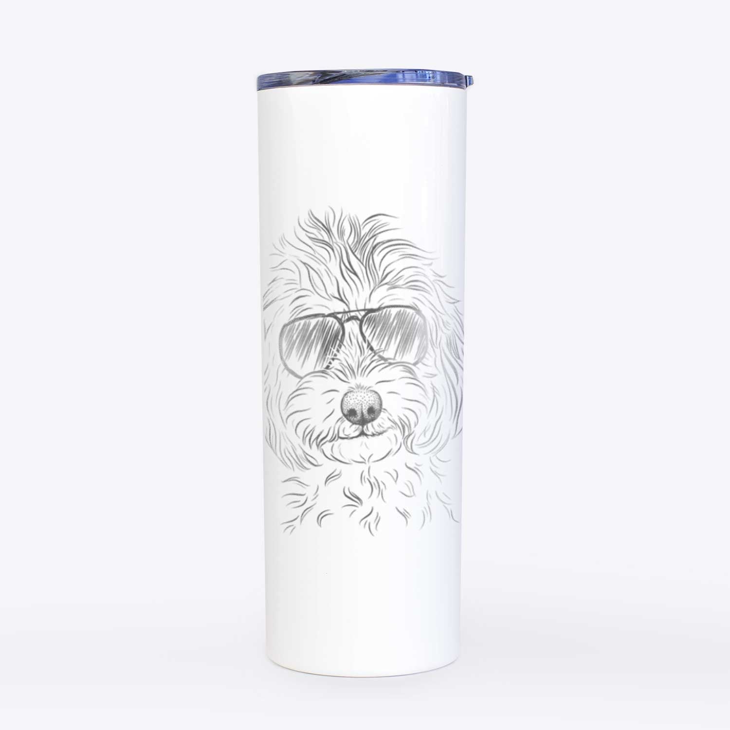 Mason the Cavapoo - 20oz Skinny Tumbler