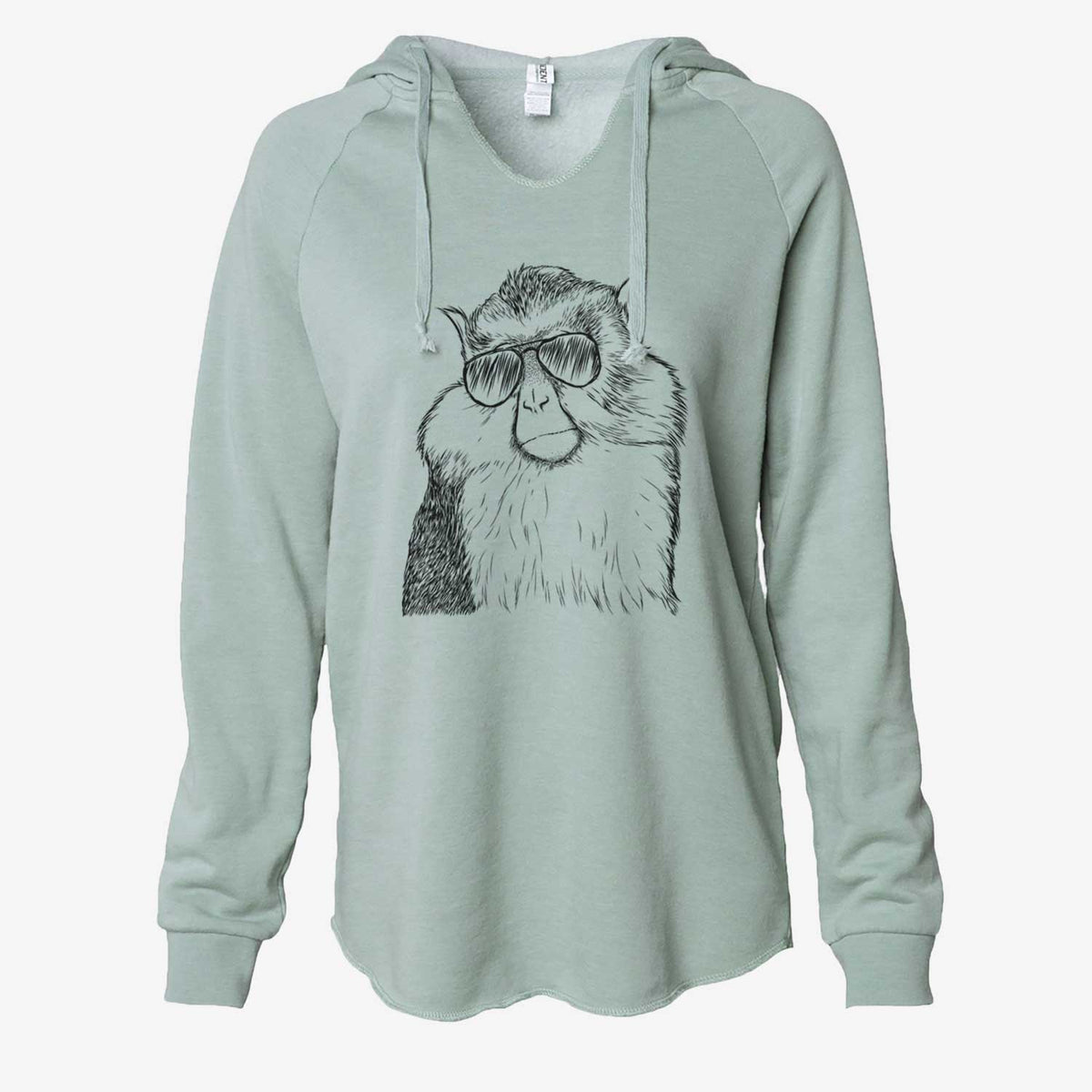 Matata the Mona Monkey - Cali Wave Hooded Sweatshirt