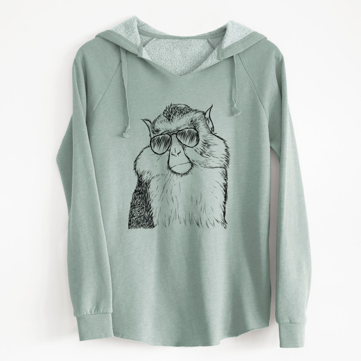 Aviator Matata the Mona Monkey - Cali Wave Hooded Sweatshirt