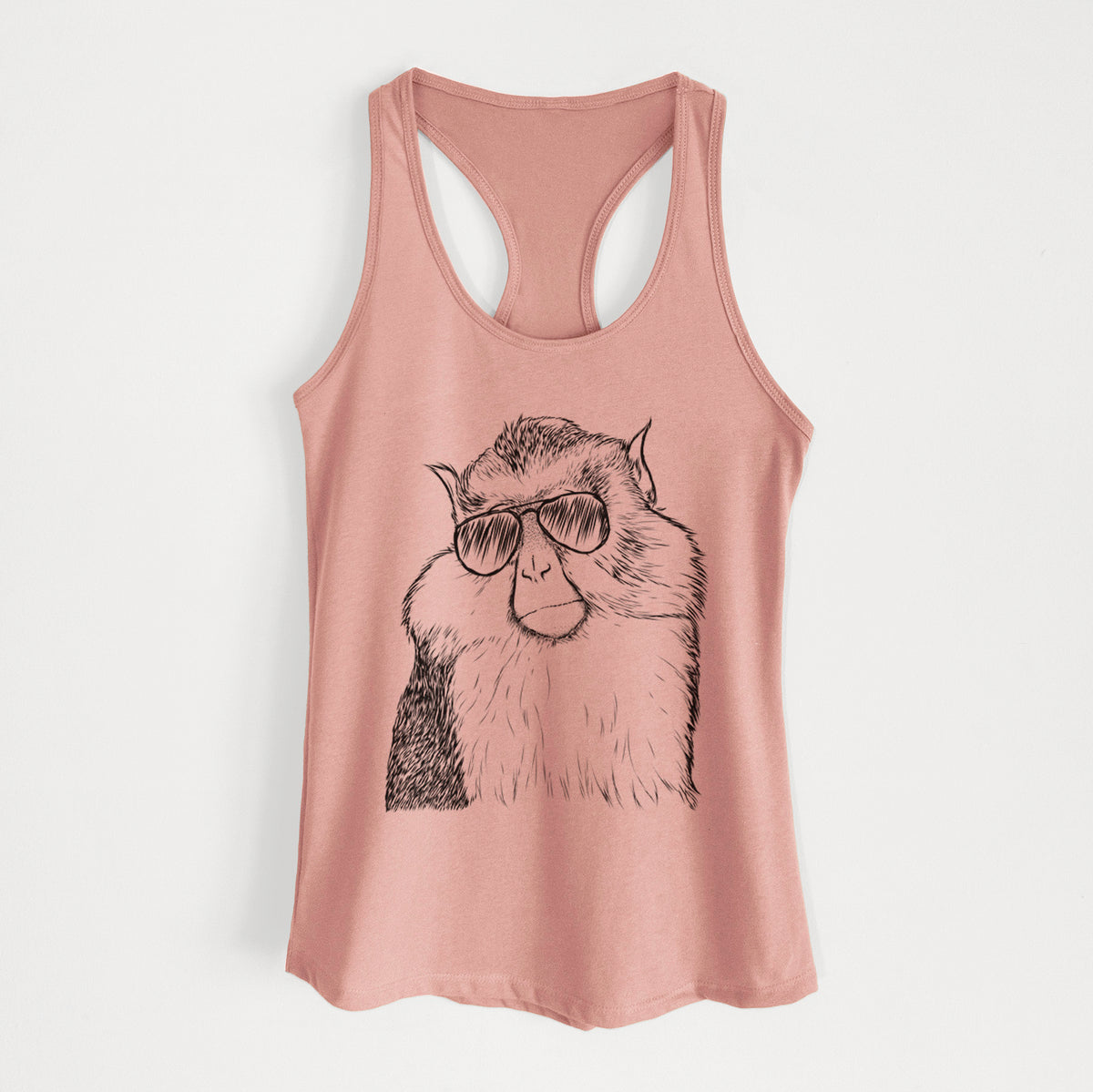Matata the Mona Monkey - Women's Racerback Tanktop
