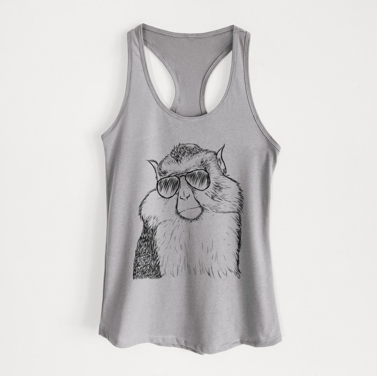 Matata the Mona Monkey - Women's Racerback Tanktop